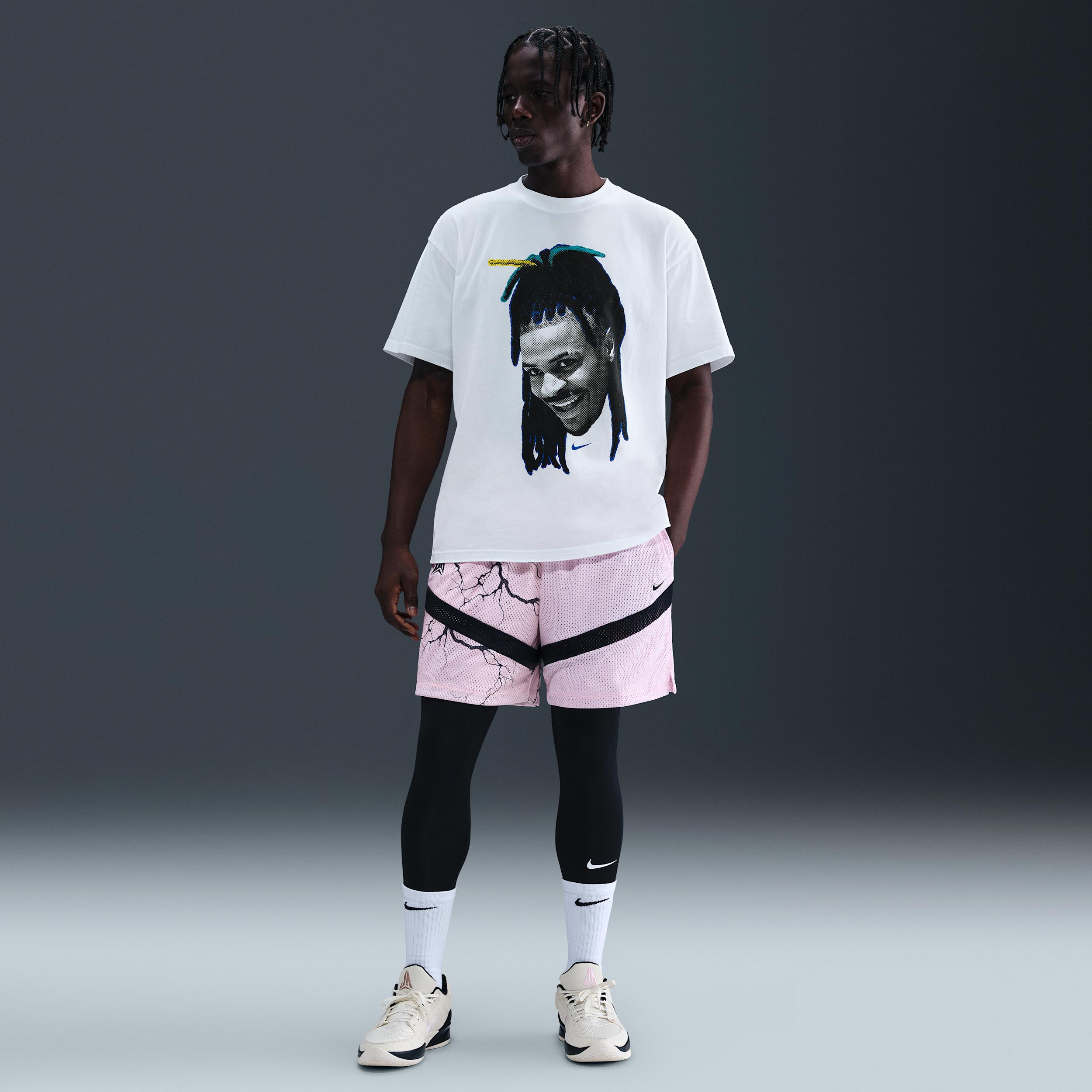 Nike Mens Ja Max90 Basketball T-Shirt | HJ3428-100 Product Image