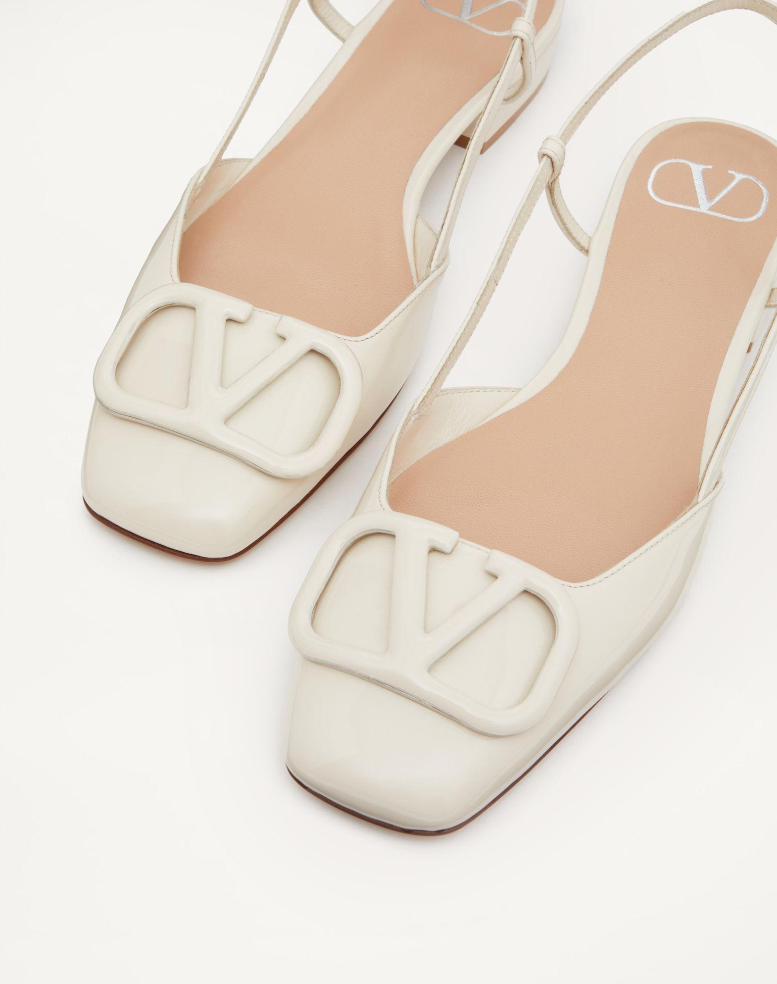 Vlogo Signature Patent Leather Slingback 20Mm Product Image