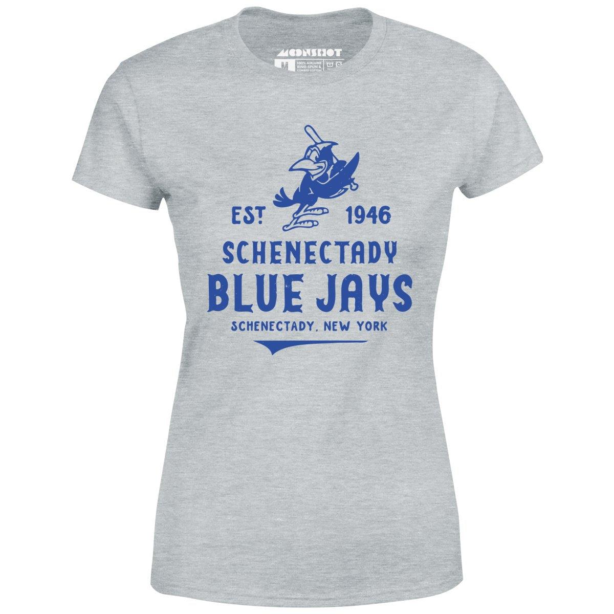 Schenectady Blue Jays - New York - Vintage Defunct Baseball Teams - Women's T-Shirt Female Product Image