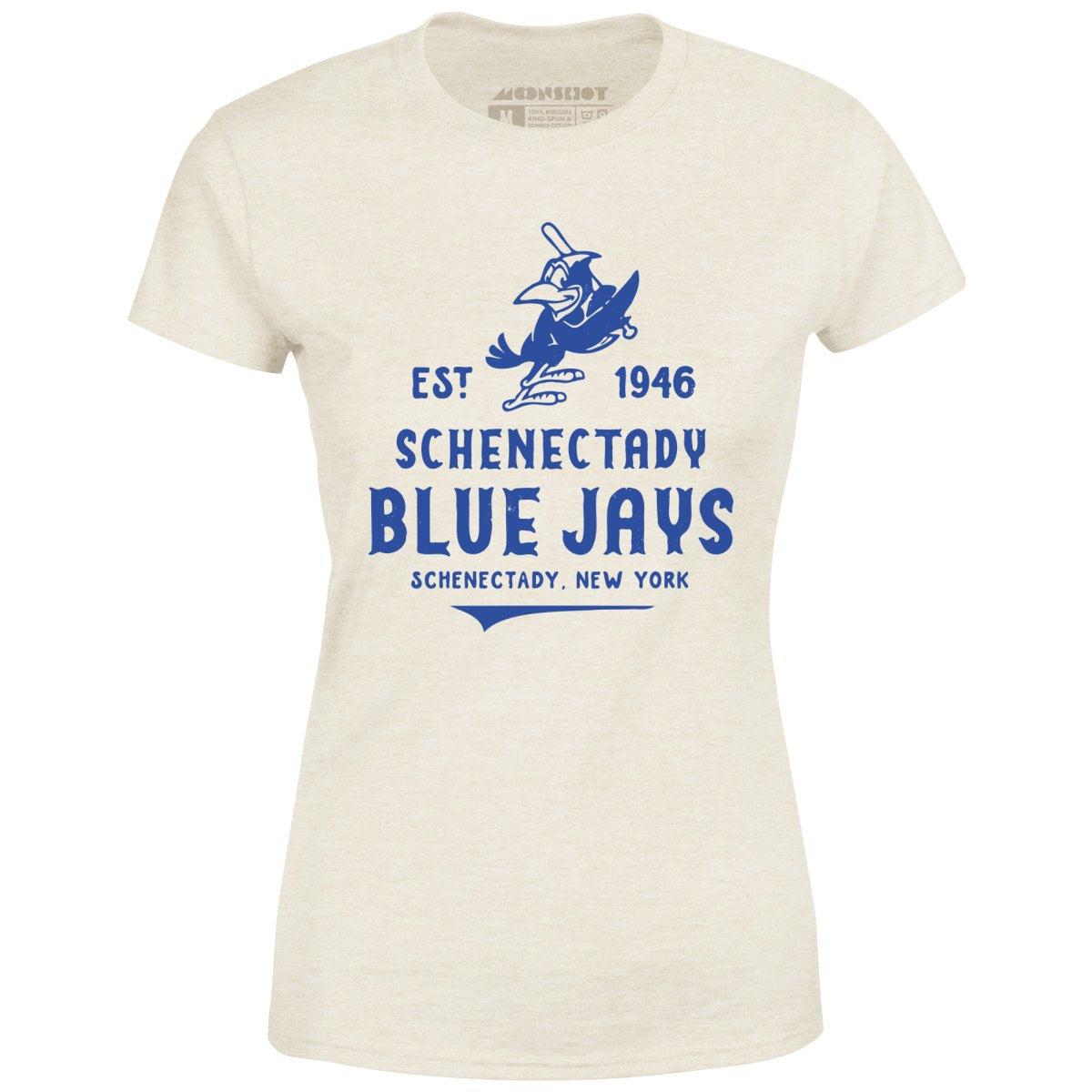 Schenectady Blue Jays - New York - Vintage Defunct Baseball Teams - Women's T-Shirt Female Product Image