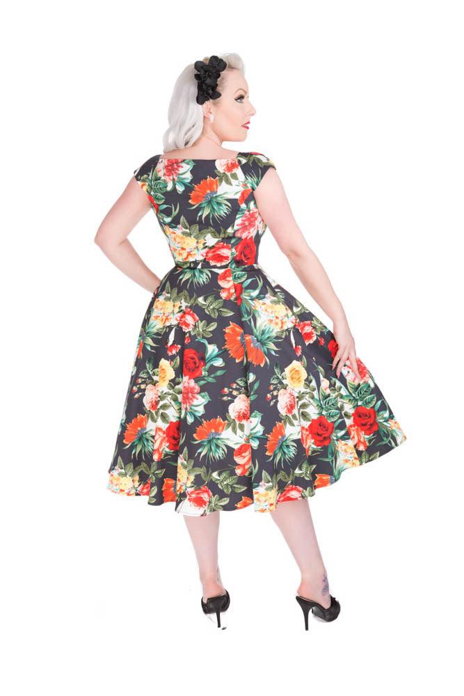Graceful Rose Swing Dress Product Image