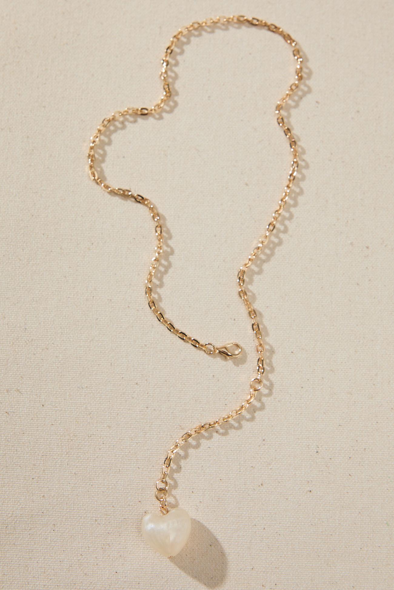 Love Stone Charm Necklace Product Image