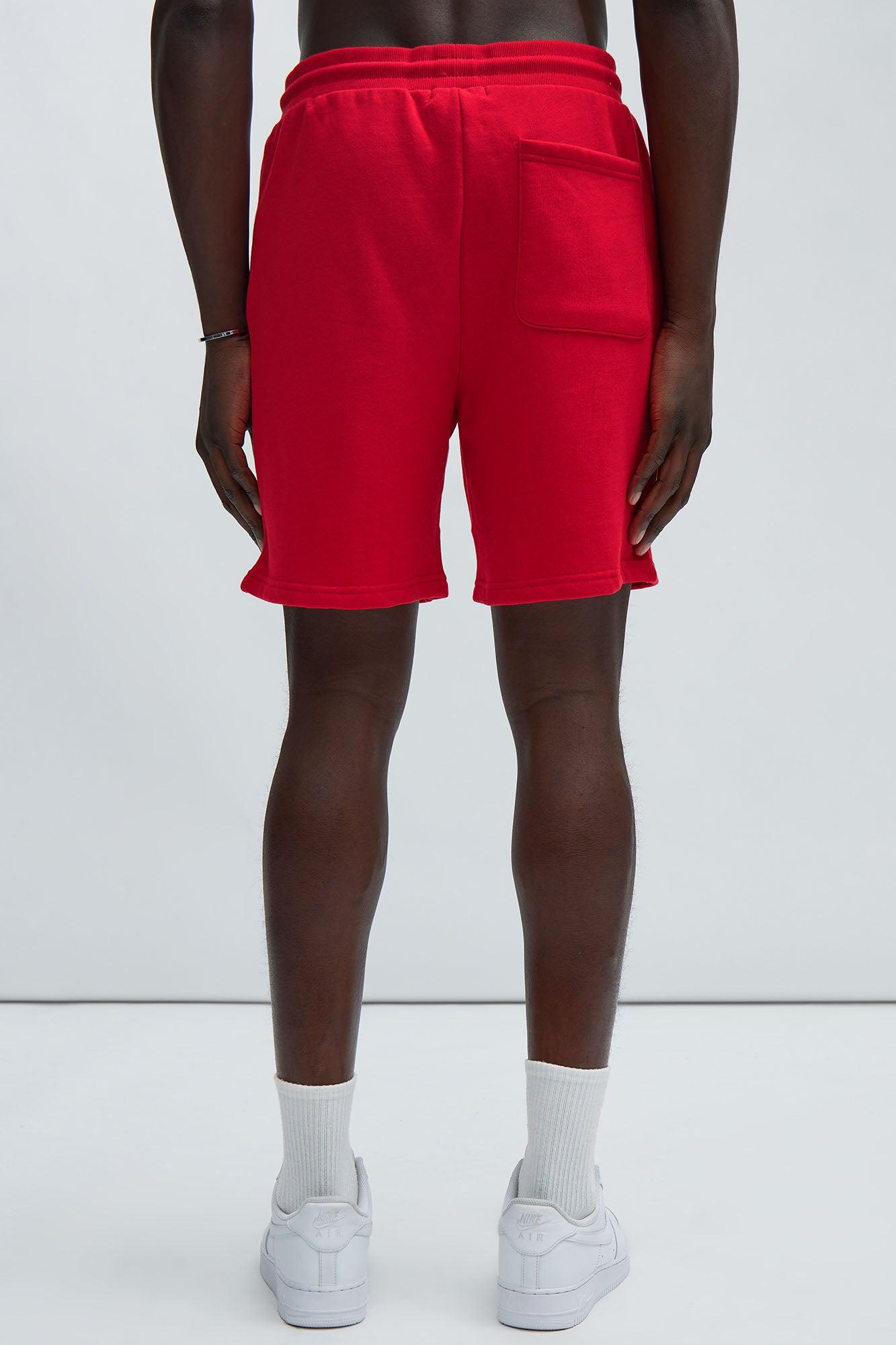 Tyson Sweatshort - Red Product Image