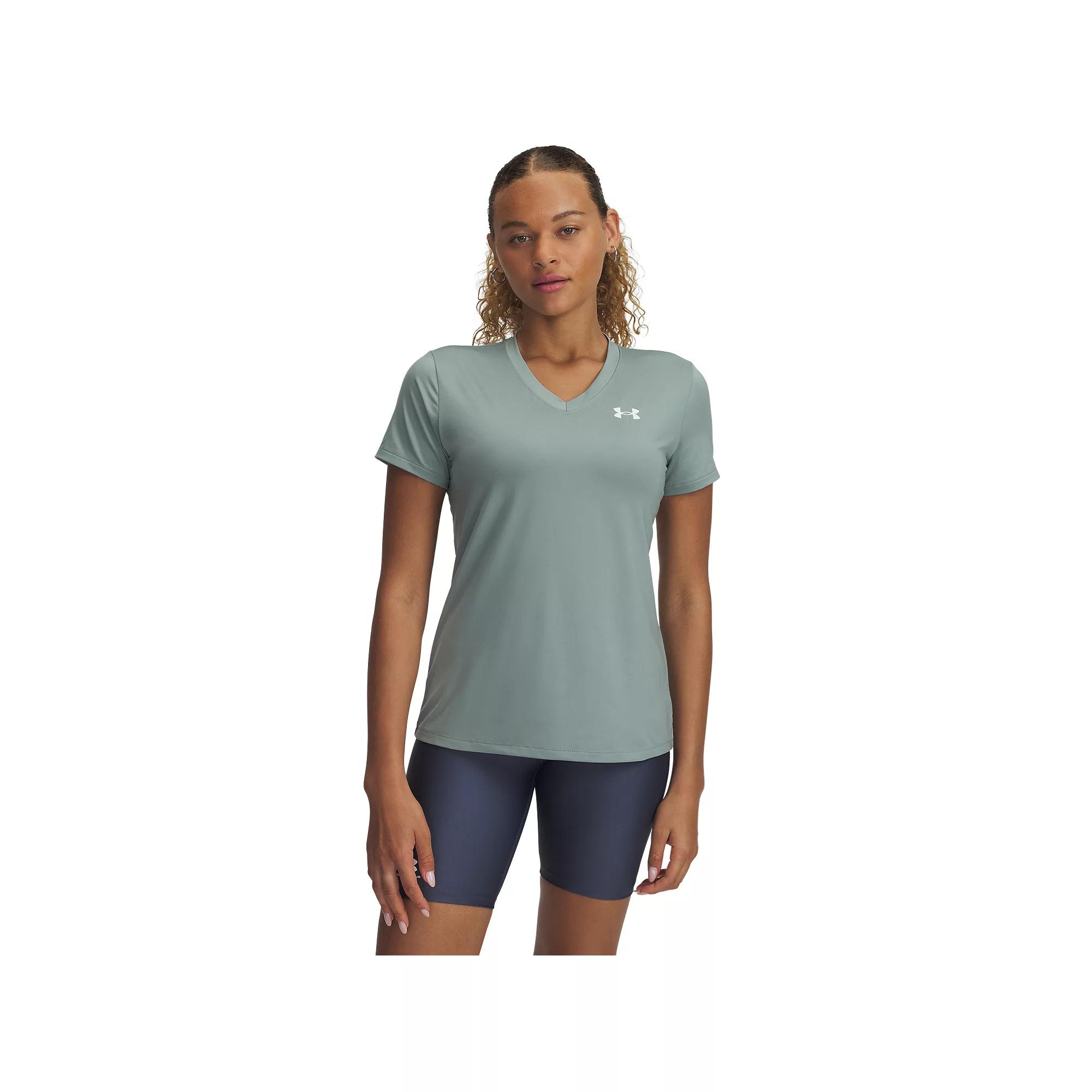 Women's Under Armour Tech™ V-Neck Short Sleeve Tee,  Product Image