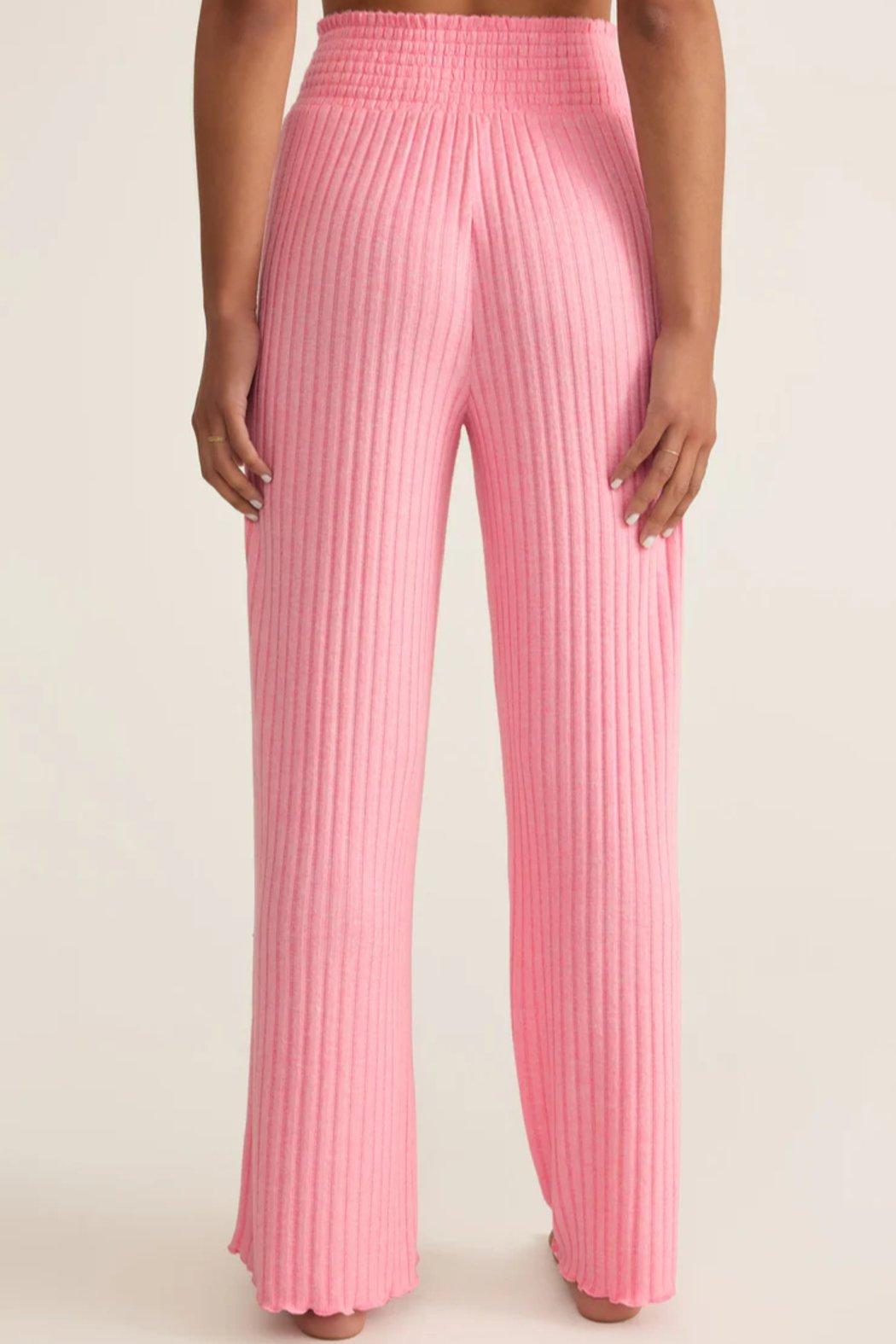 DAWN SMOCKED RIB PANT Product Image