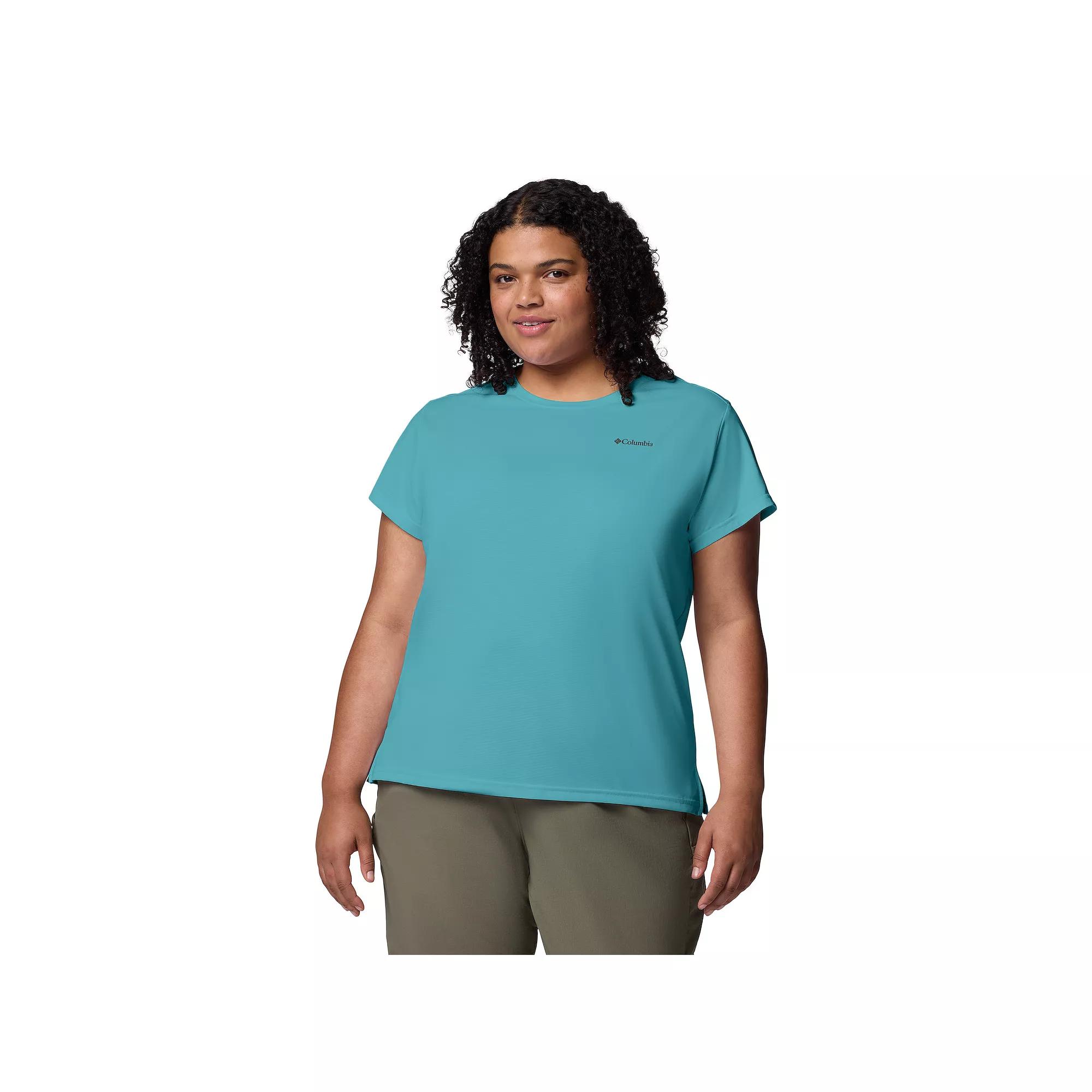 Plus Size Columbia Bluevista Hill Short Sleeve Crewneck T-Shirt, Women's, Size: 1XL Product Image