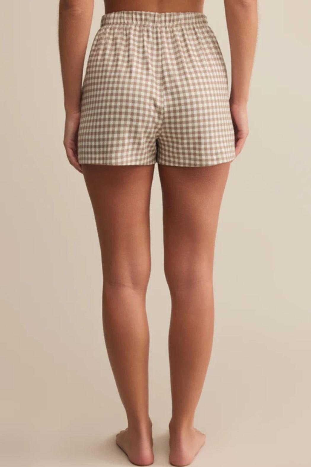 Maddie Gingham Short Product Image