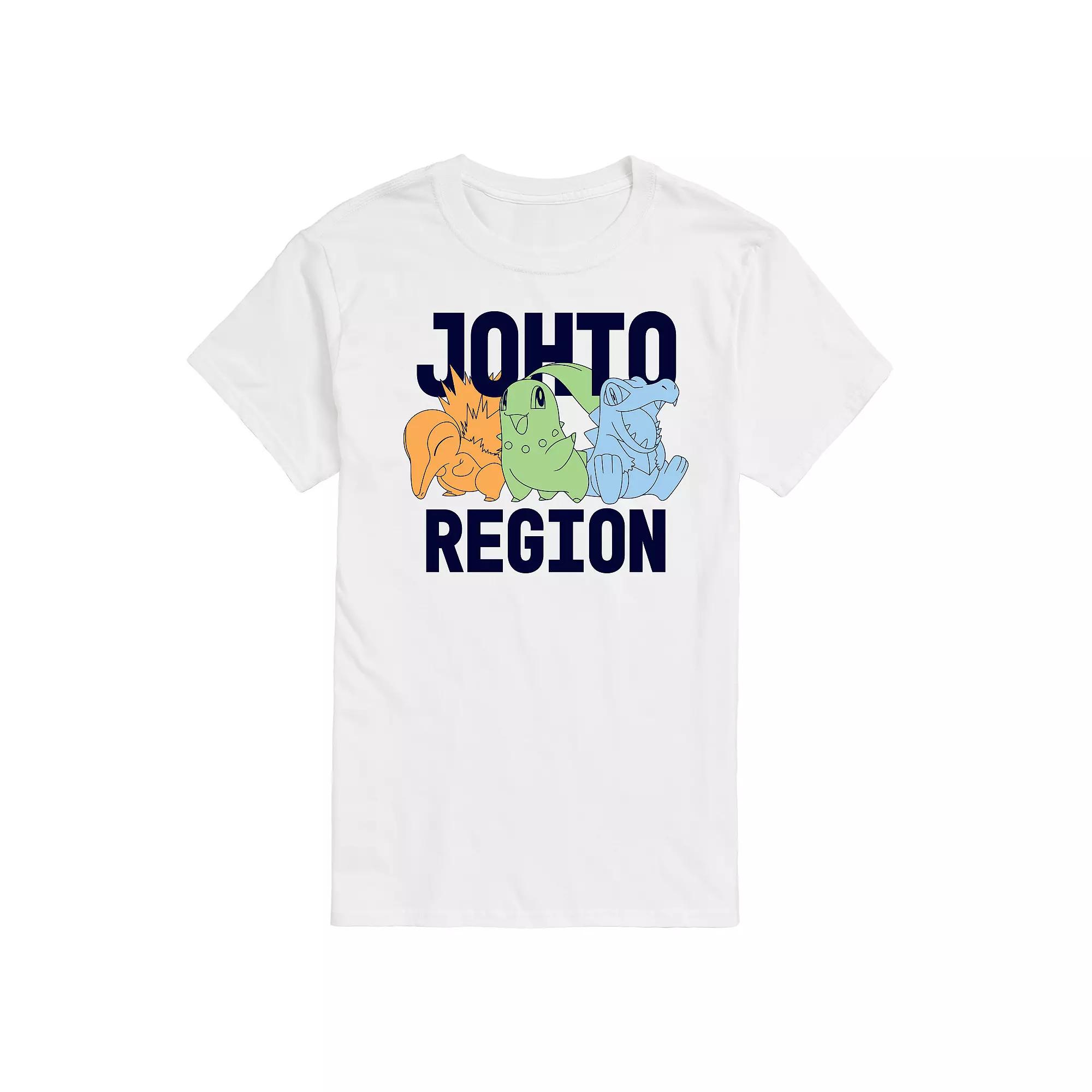 Men's Pokemon Johto Graphic Tee,  Product Image