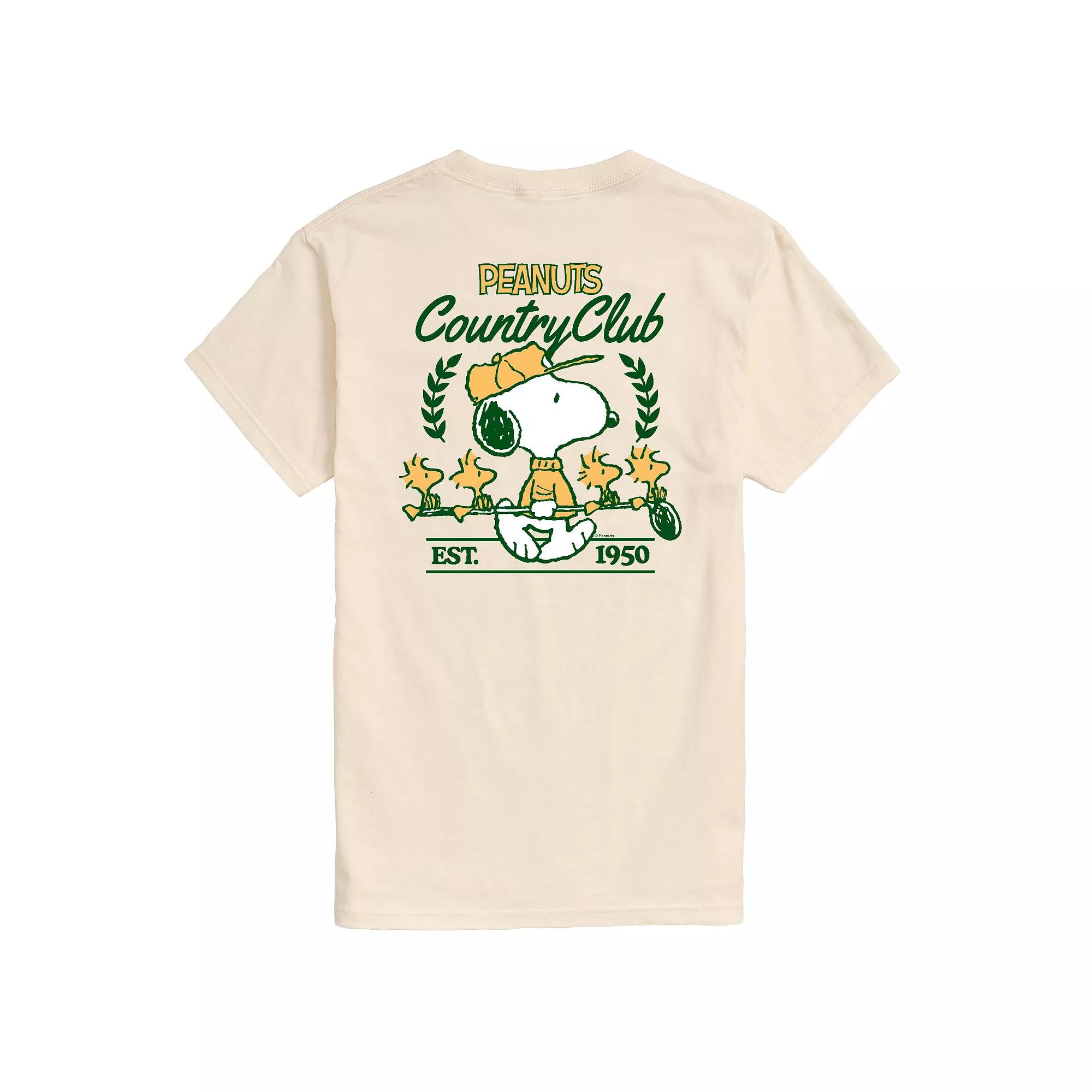 Men's Peanuts Country Club Graphic Tee,  Product Image