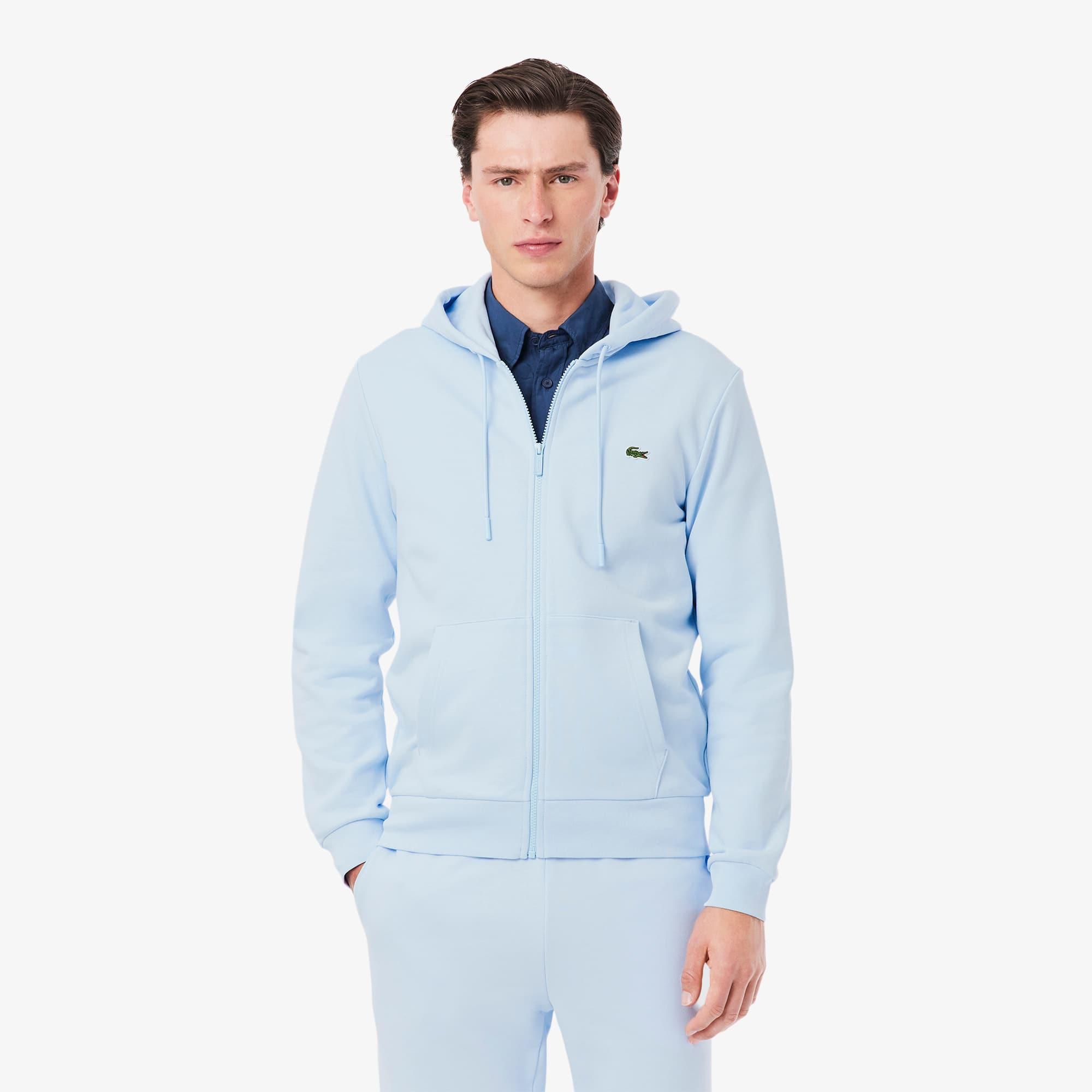 Men's Classic Fit Zip-Up Fleece Sweatshirt Product Image
