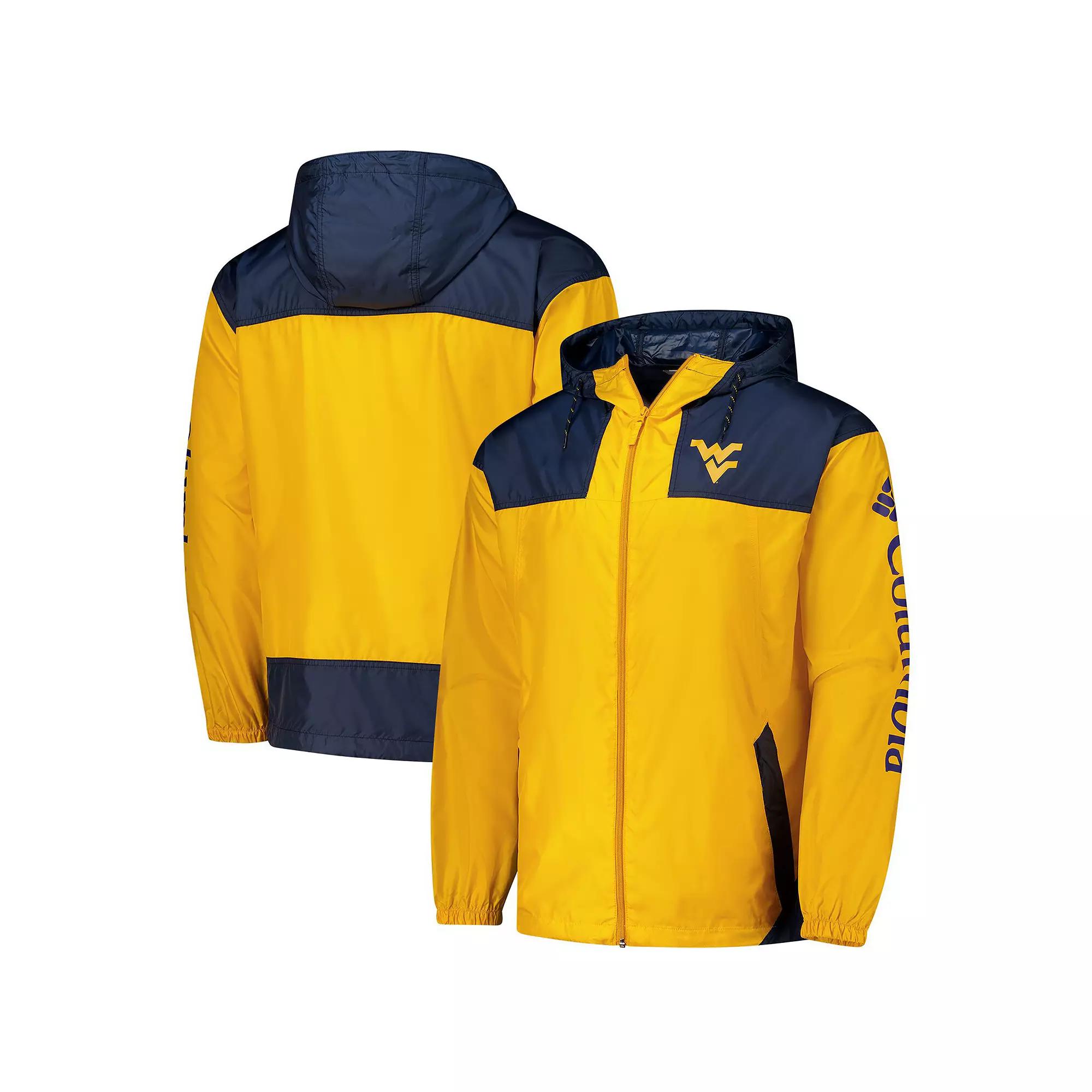 Columbia Men's Collegiate Flash Challenger II Windbreaker - West Virginia- Product Image