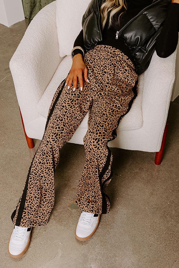 The Lucy High Waist Knit Pants Product Image