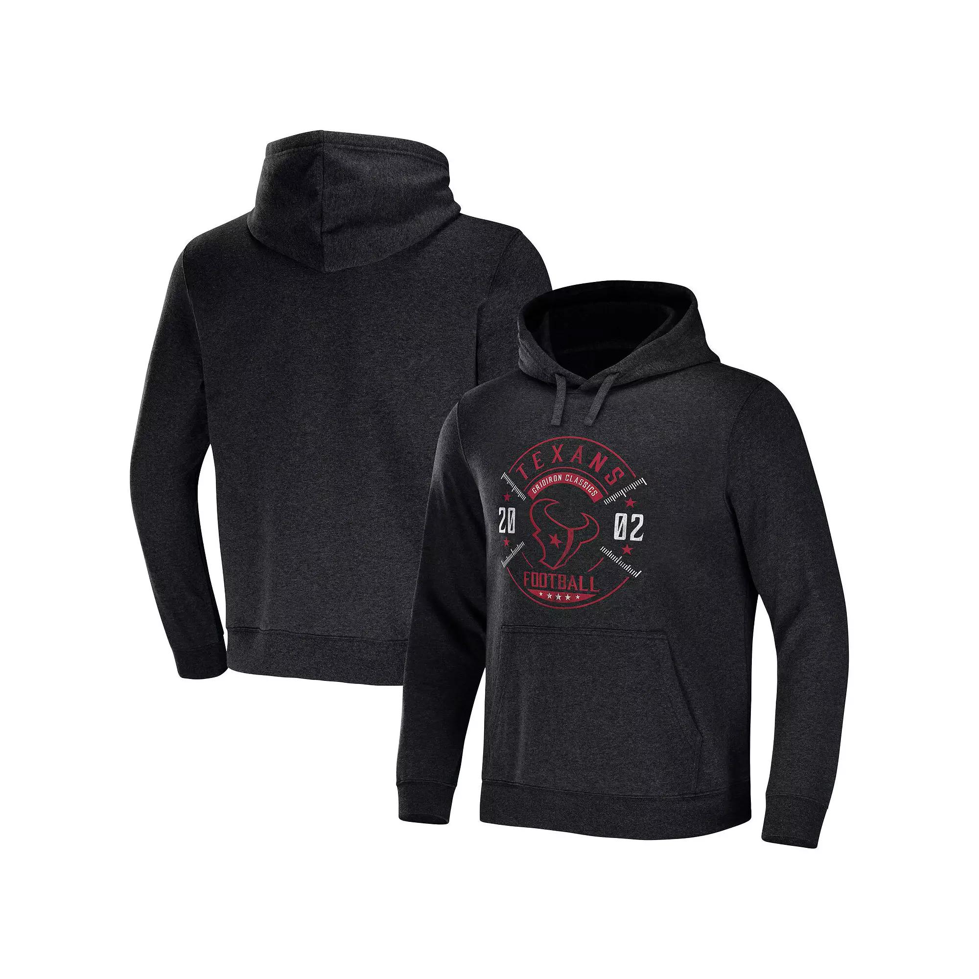 Men's NFL x Darius Rucker Collection by Fanatics Heather Charcoal Atlanta Falcons Radar Pullover Hoodie,  Product Image