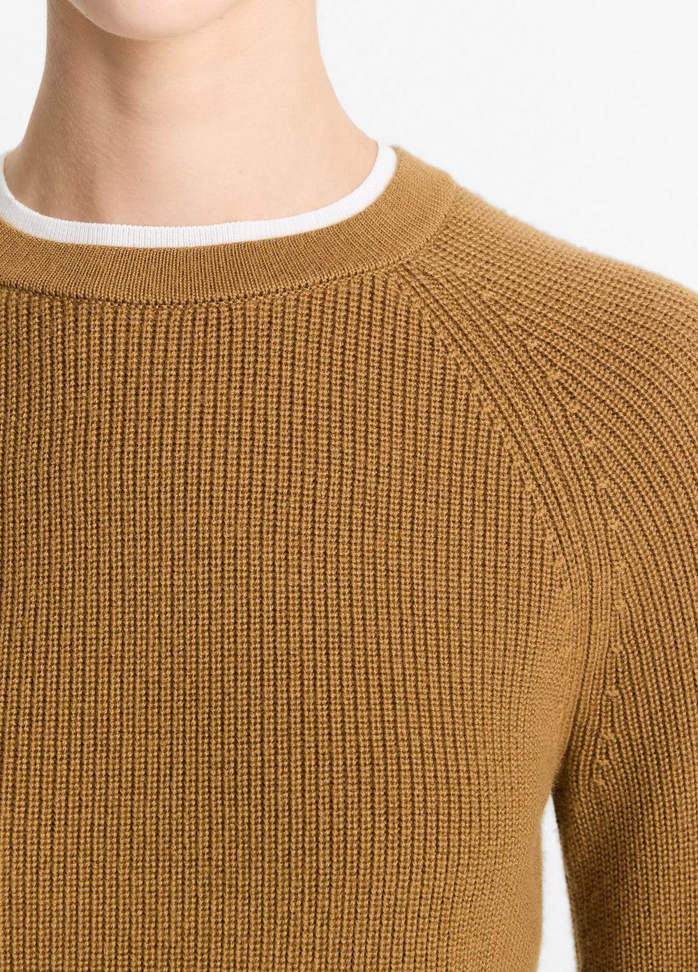 Wool-Cashmere Double-Neck Sweater Product Image