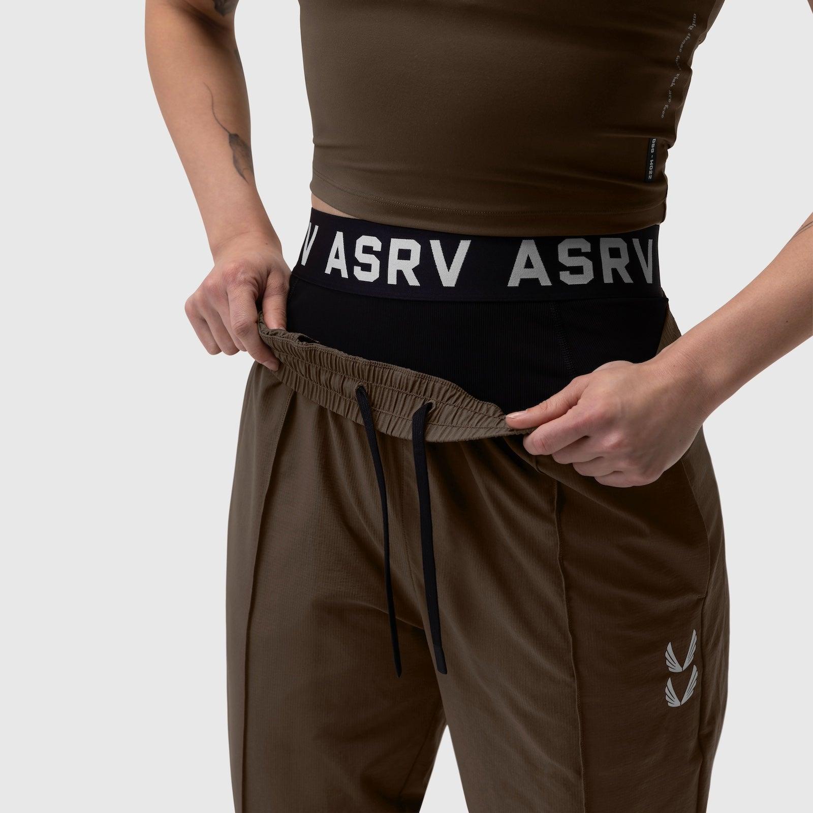 W036. Ripstop Relaxed Track Pant - Dark Earth Product Image