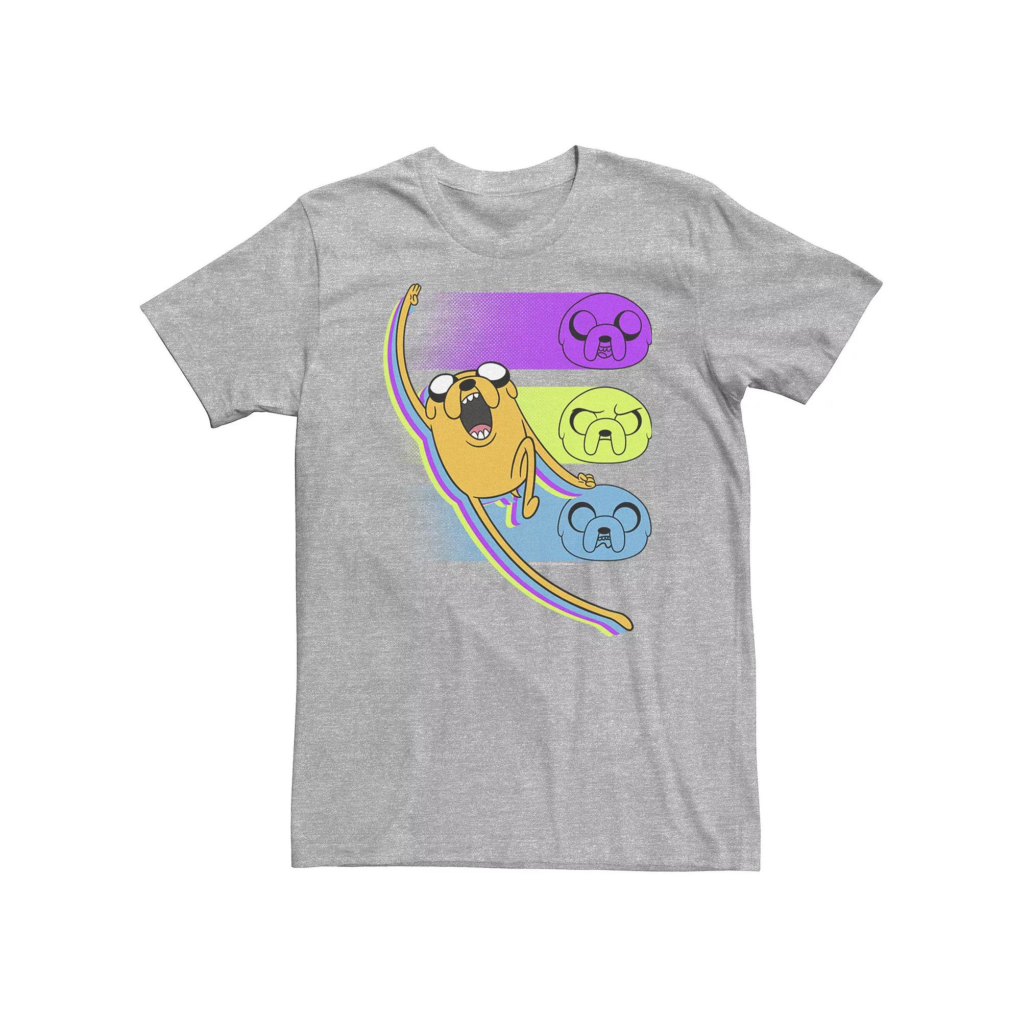 Big & Tall Cartoon Network Adventure Time Jake Emotions Tee, Men's,  Product Image