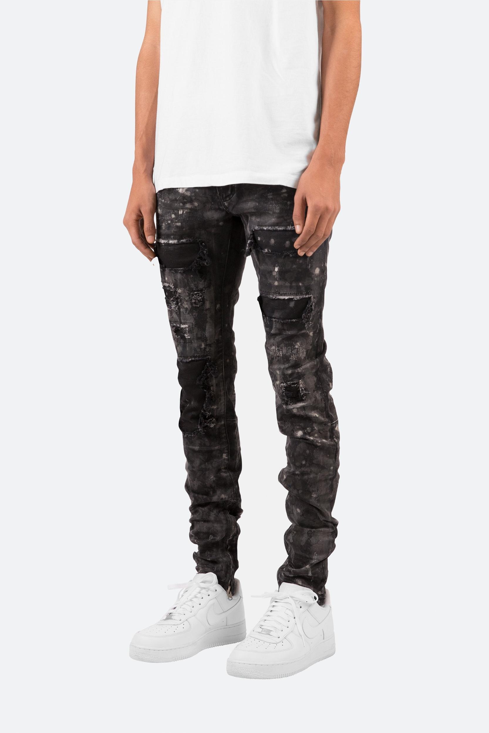 M140 Slim Denim - Black Product Image