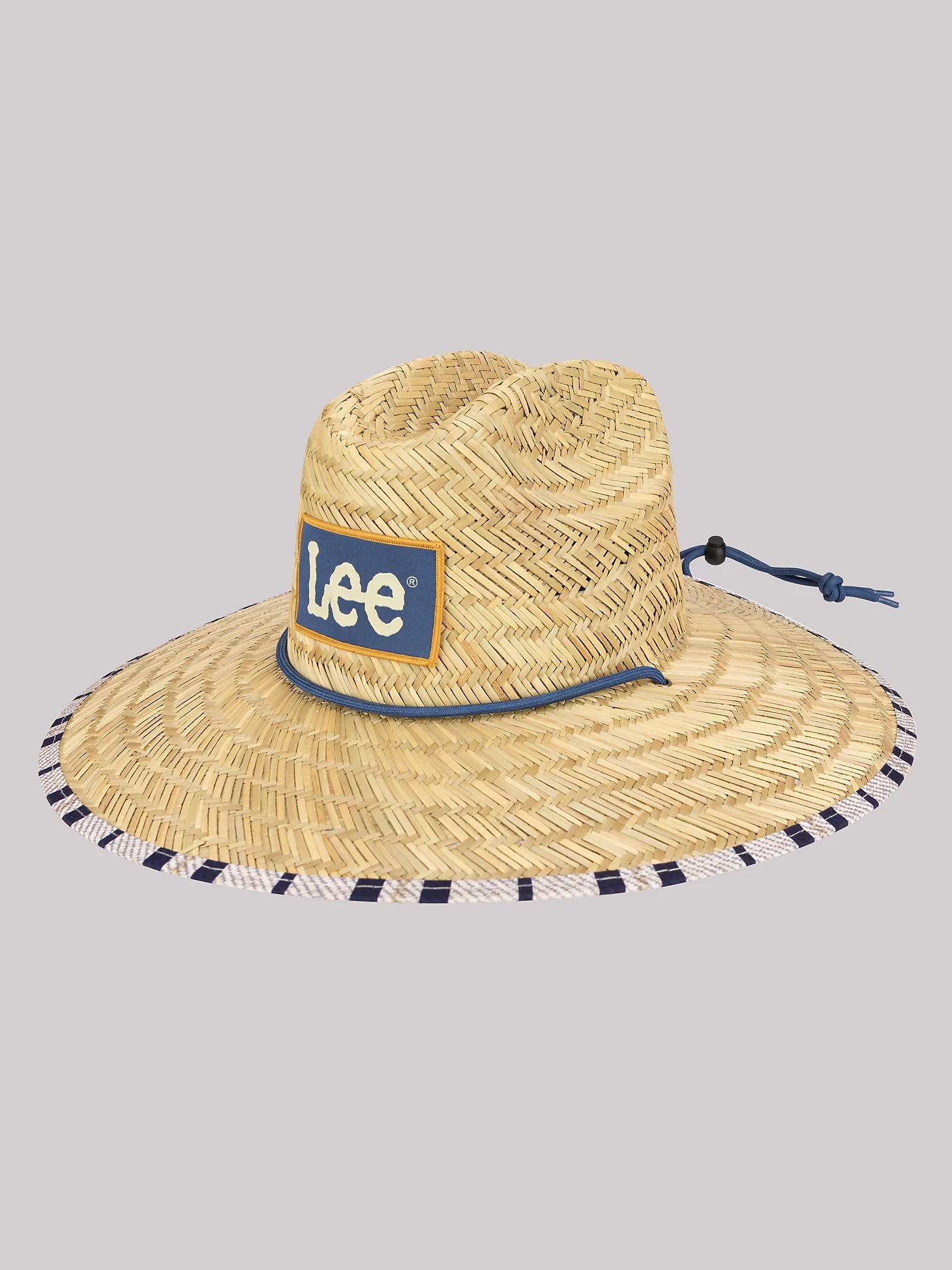 Men's Straw Stripe Lifeguard Hat | Men's Luggage & Accessories | Lee® Product Image