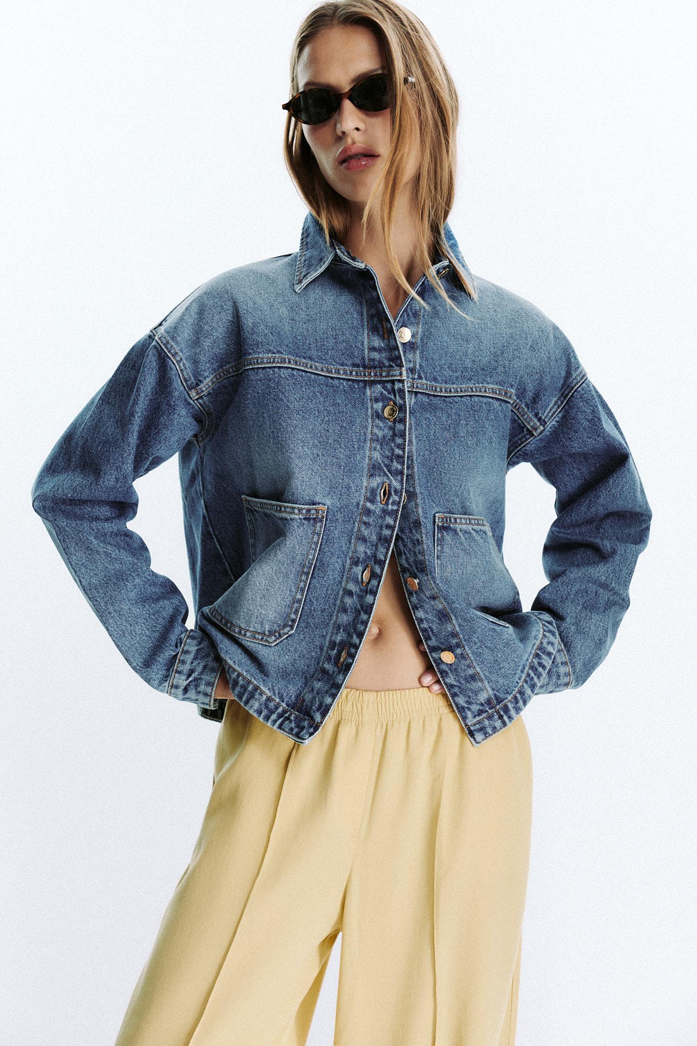 WIDE LEG SEAM PANTS Product Image