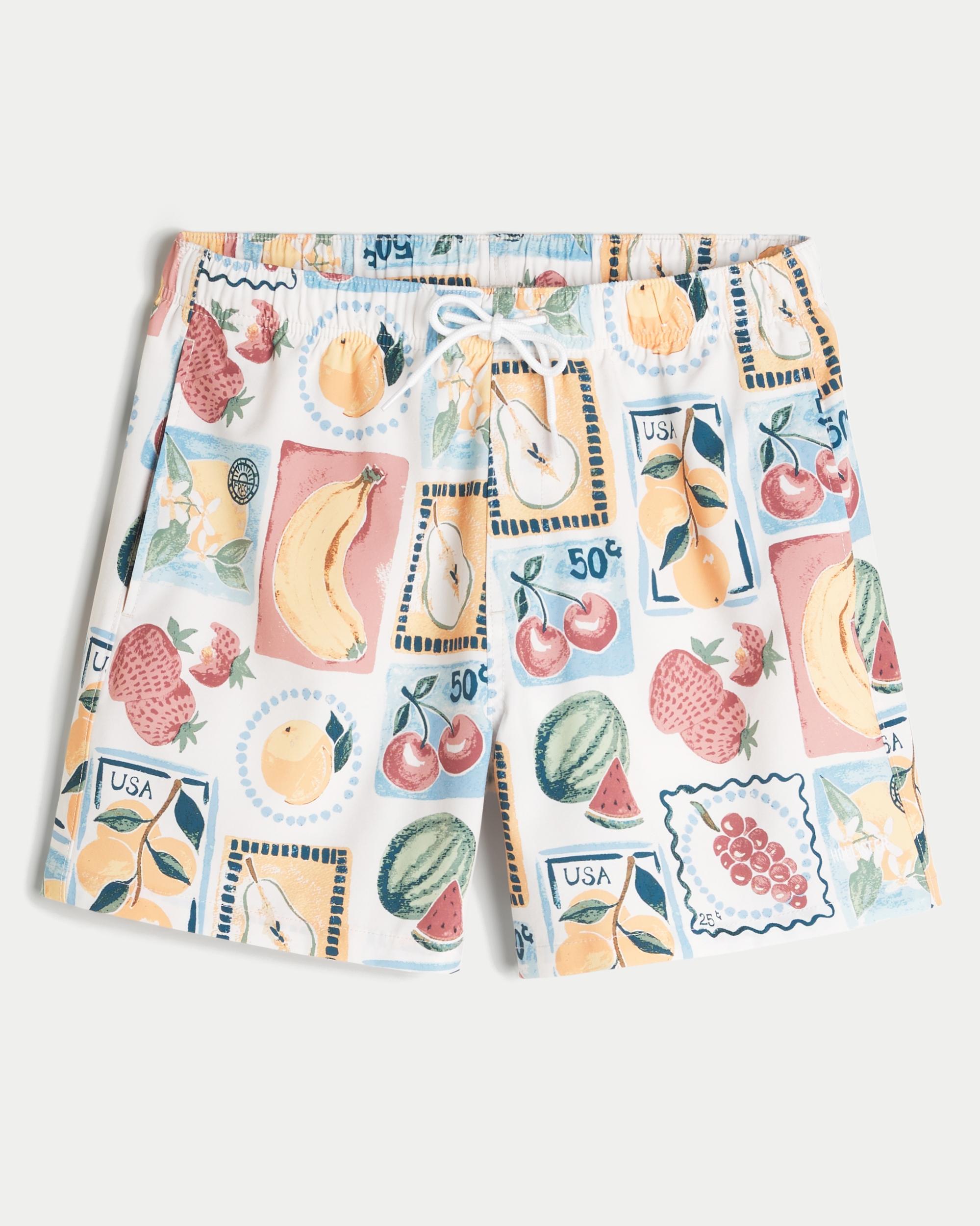 Mid-Thigh Volley Swim Trunks Product Image