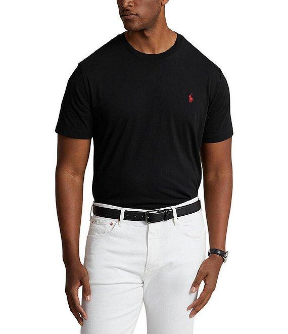 Polo Ralph Lauren Big & Tall Solid Jersey Short Sleeve T-Shirt Product Image