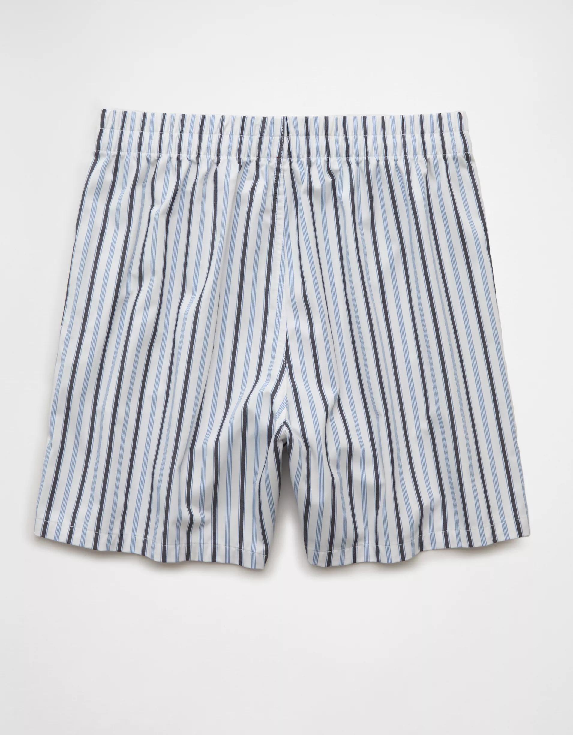 AEO Men's Striped Poplin Pocket Boxer Short Product Image
