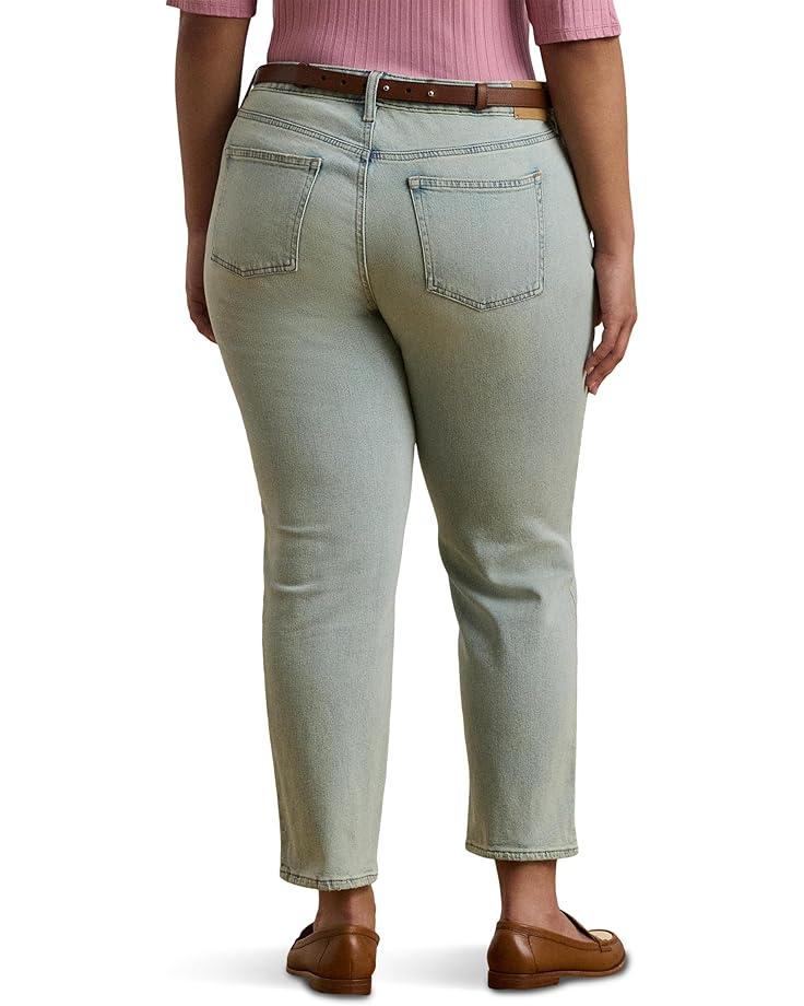 Plus Size Linen-Blend Short-Sleeve V-Neck Sweater Product Image