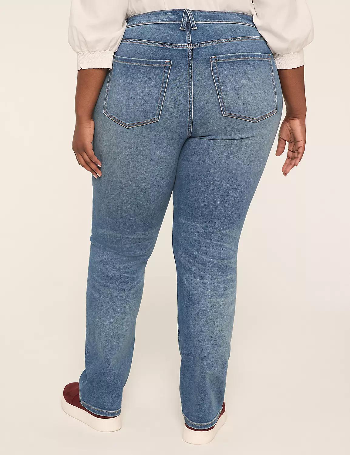 Signature Fit DreamFeel High-Rise Straight Leg Jean Product Image