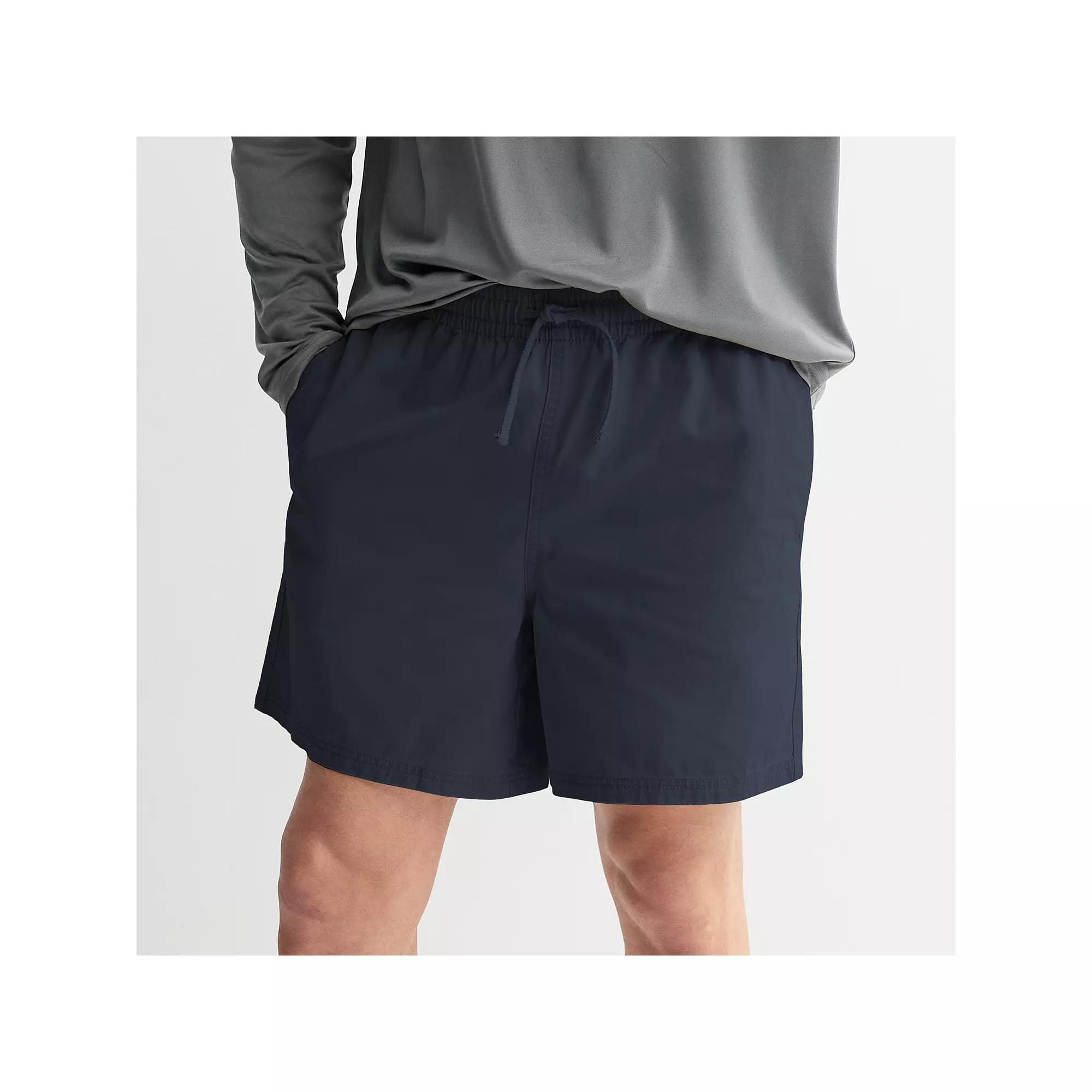 Mens Trinity Coast Enzyme Washed Shorts Blue Blazer Product Image