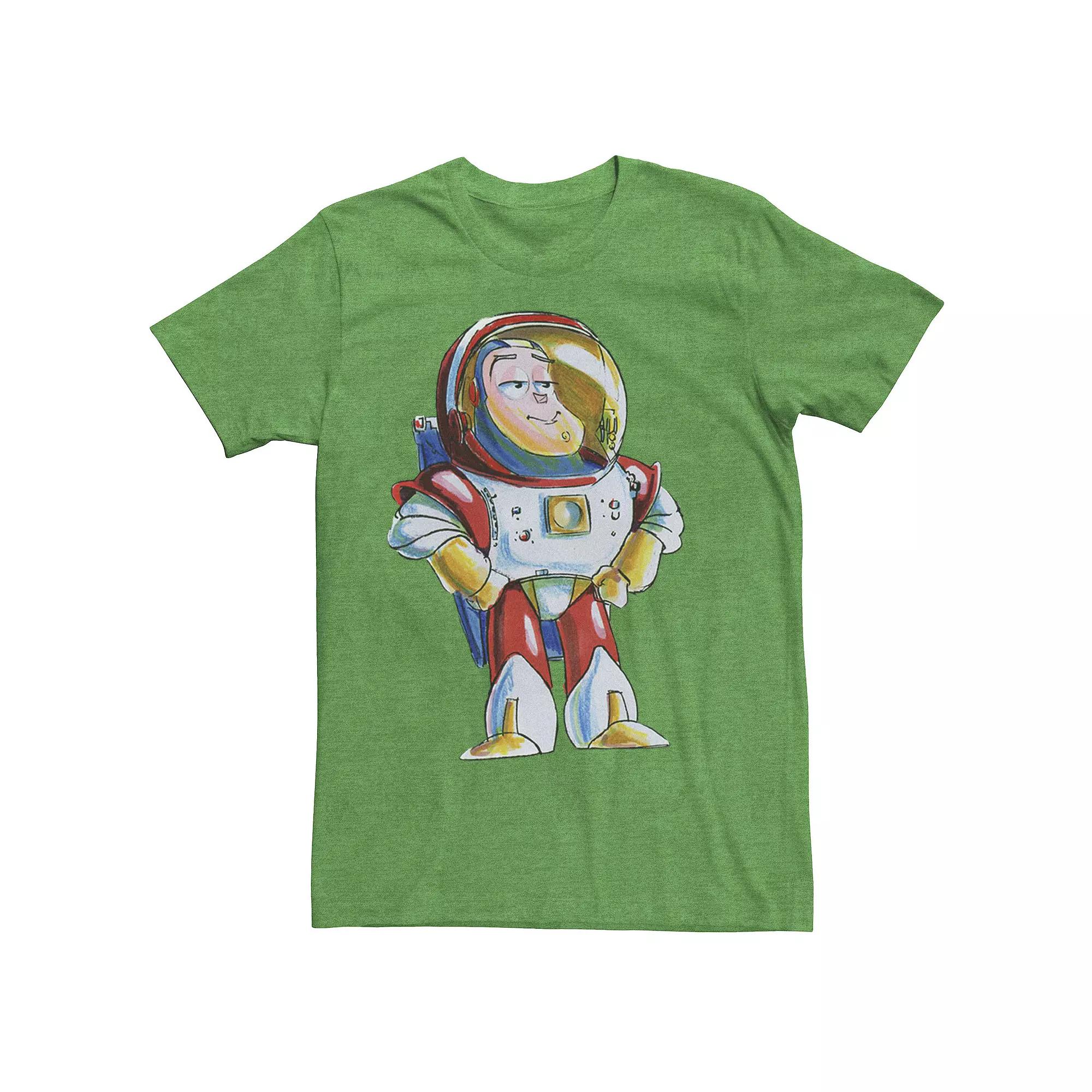 Disney / Pixar's Toy Story Alien Men's Pumpkin Head Halloween Tee,  Product Image