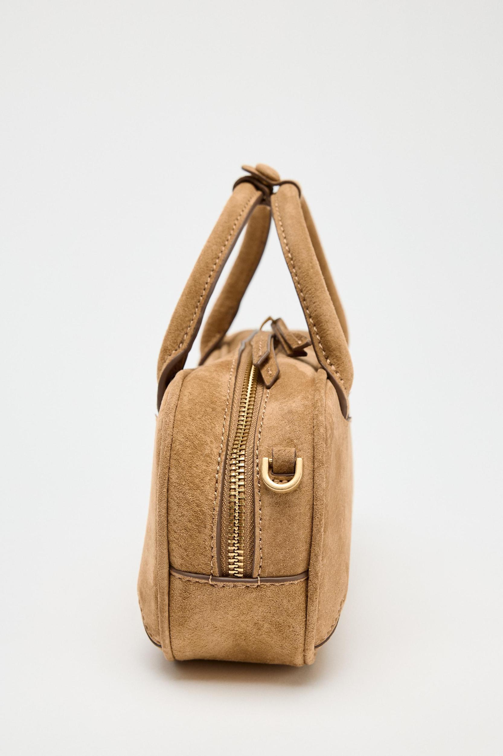 MINI LEATHER BOWLING BAG Product Image