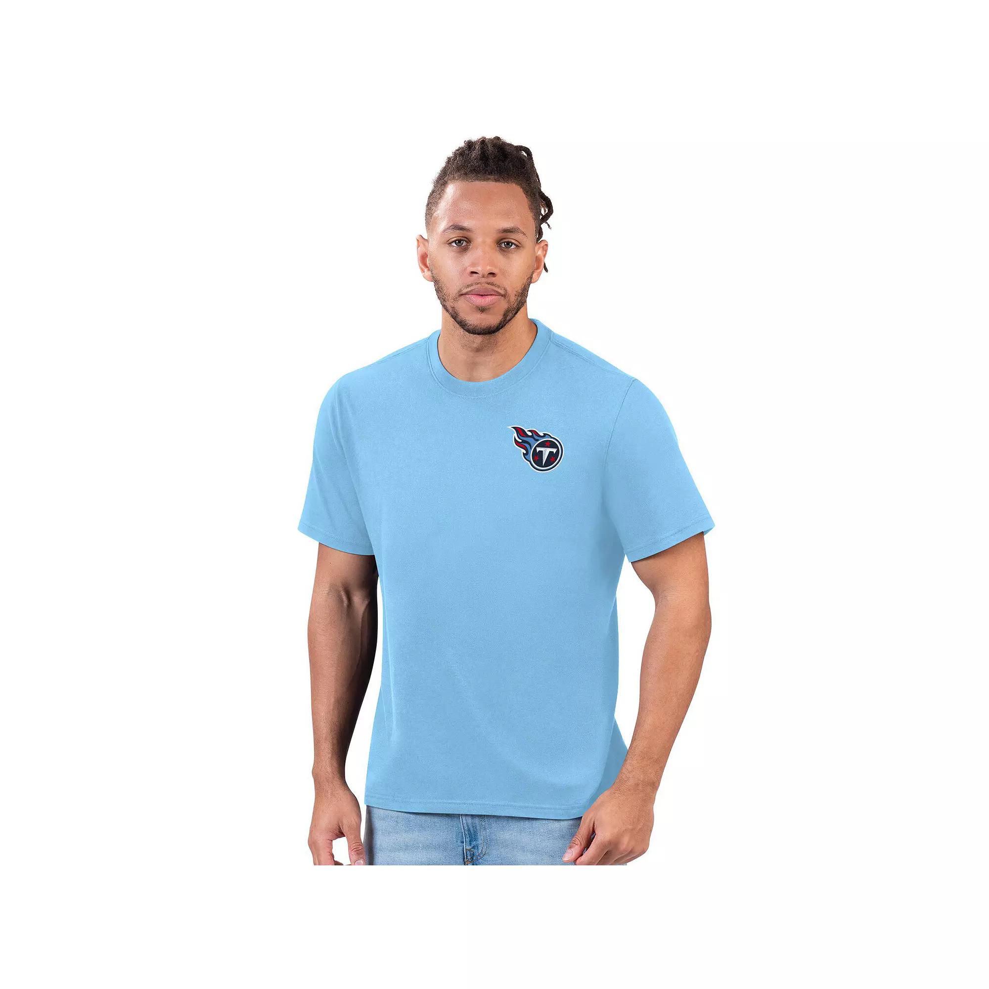 Men's Margaritaville Light Blue Houston Texans Time Flies T-Shirt, Size: XL Product Image