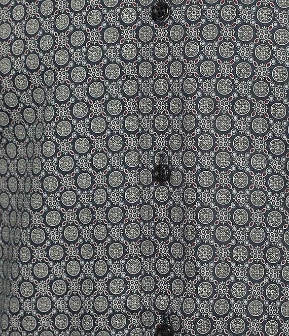 Cremieux Blue Label Twill Geo Print Long Sleeve Woven Shirt Product Image