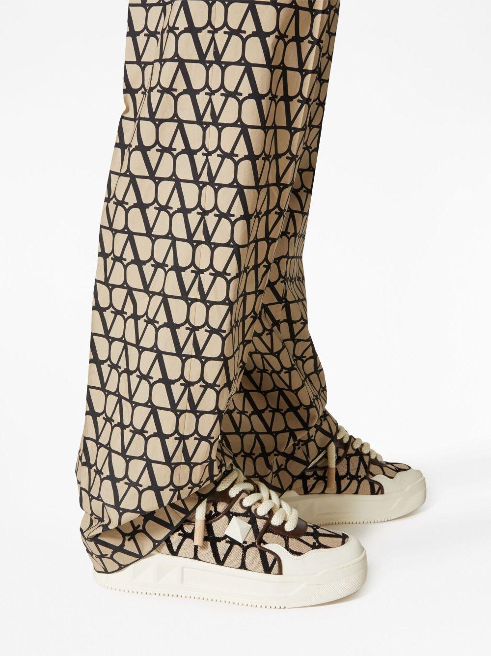 One Stud XL leather sneakers Product Image