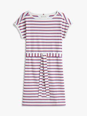 Belted Stripe T-Shirt Dress Product Image