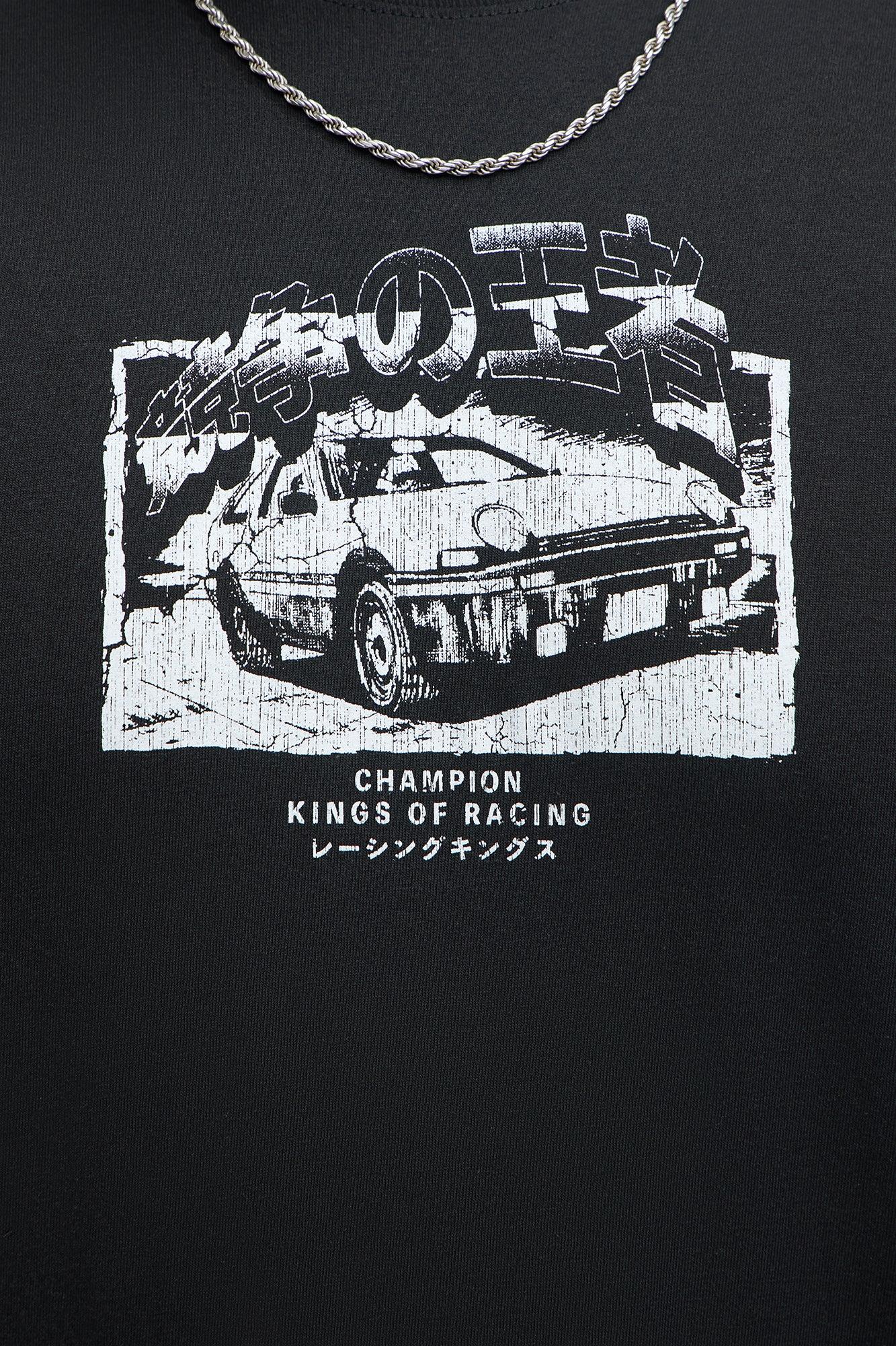 Kings Of Racing Short Sleeve Tee - Black Product Image