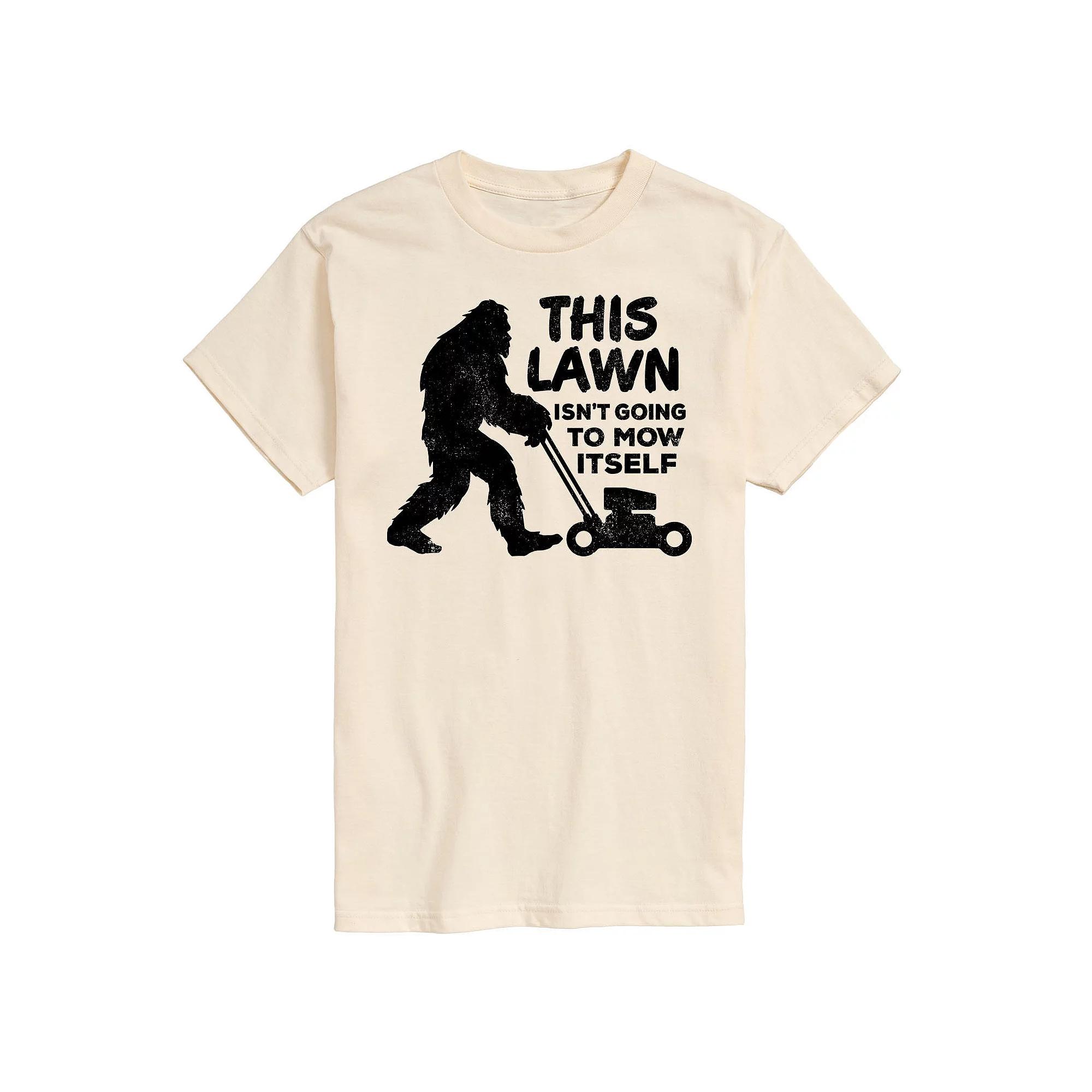 Men's This Lawn Sasquatch Graphic Tee,  Product Image