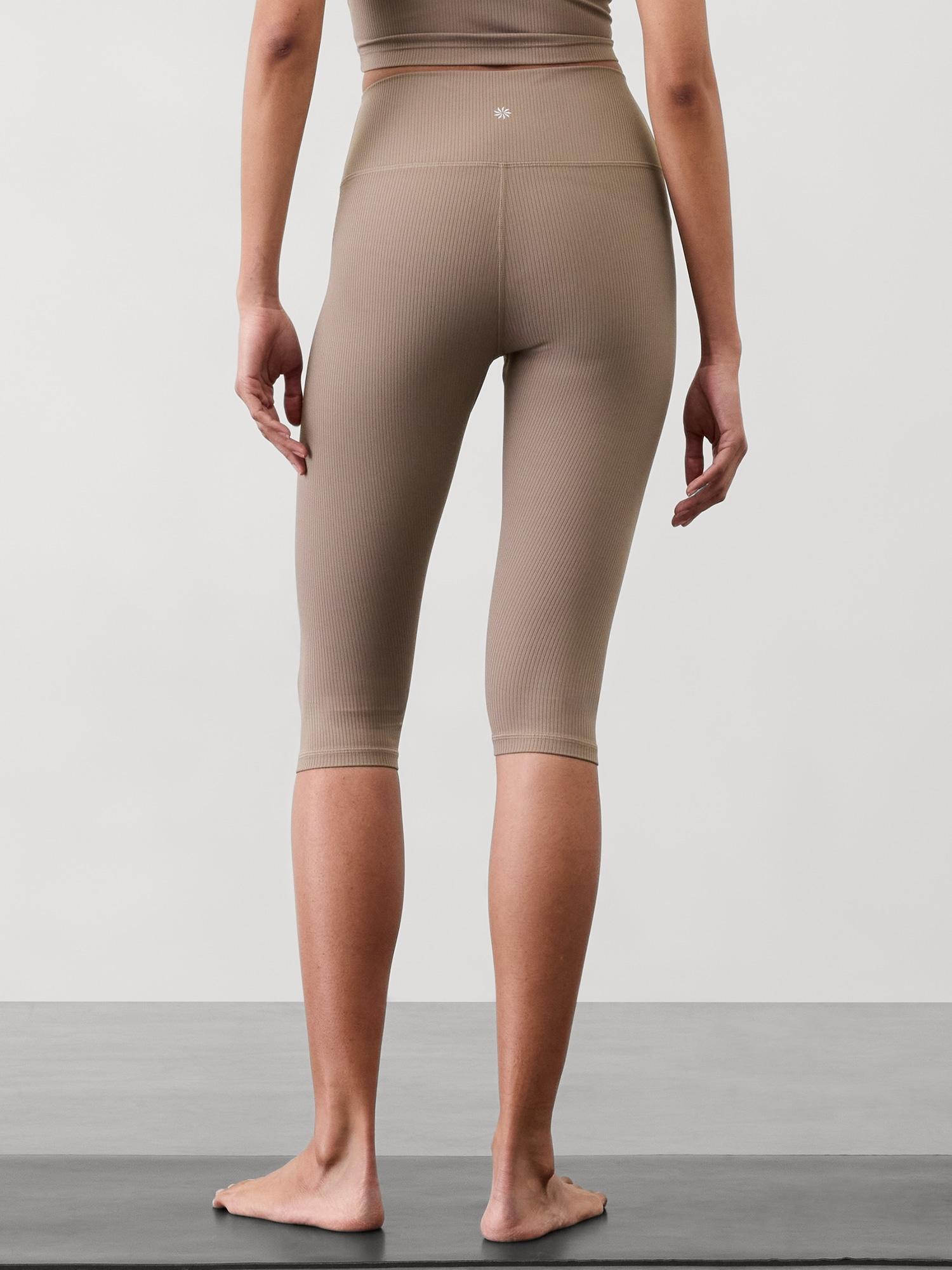 Transcend High Rise Rib Crop Legging Product Image