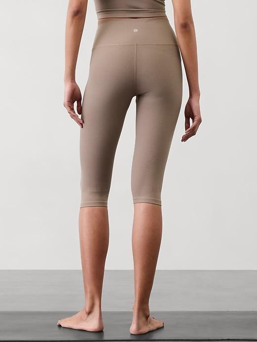 Transcend High Rise Rib Crop Legging Product Image