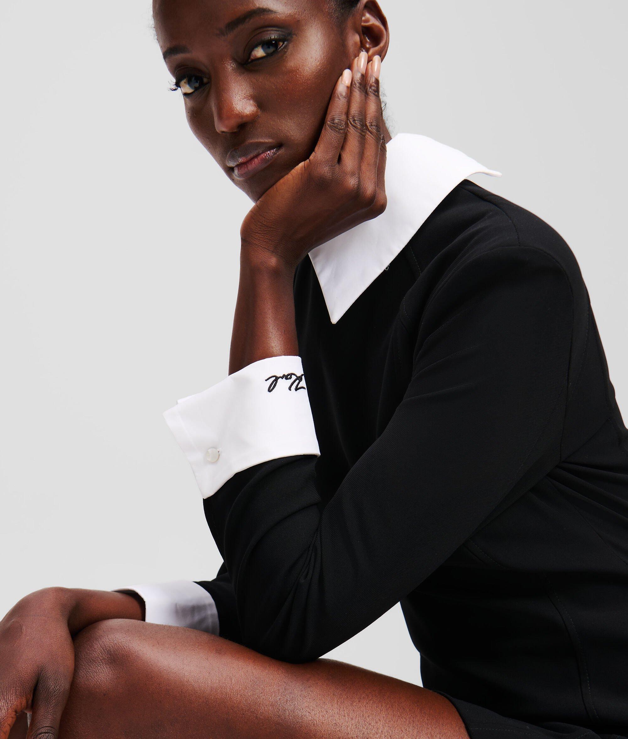 WHITE COLLAR DRESS Product Image