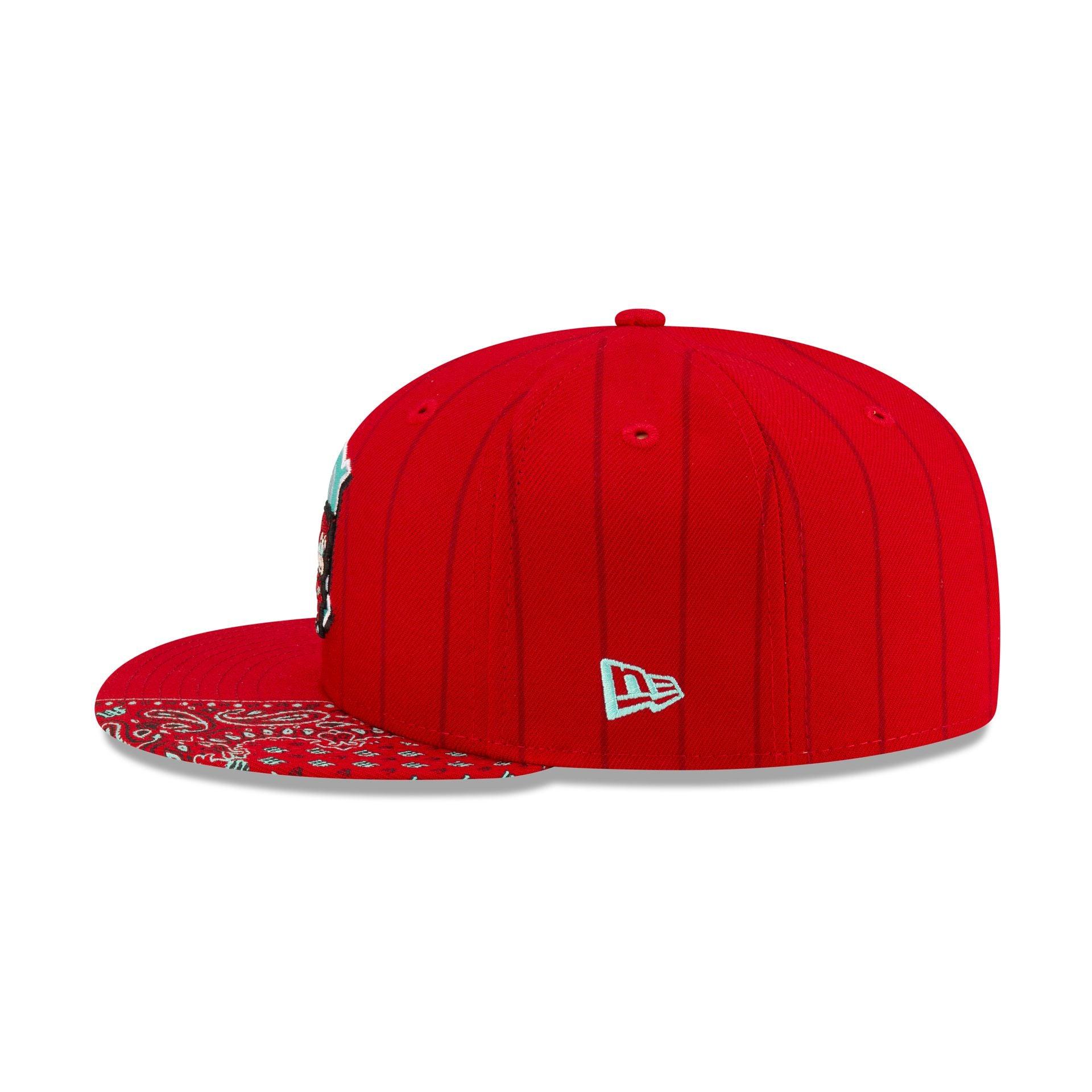 Kansas City Chiefs 2025 Sideline Hot Weather Split Panel 9FIFTY Snapback Hat Male Product Image