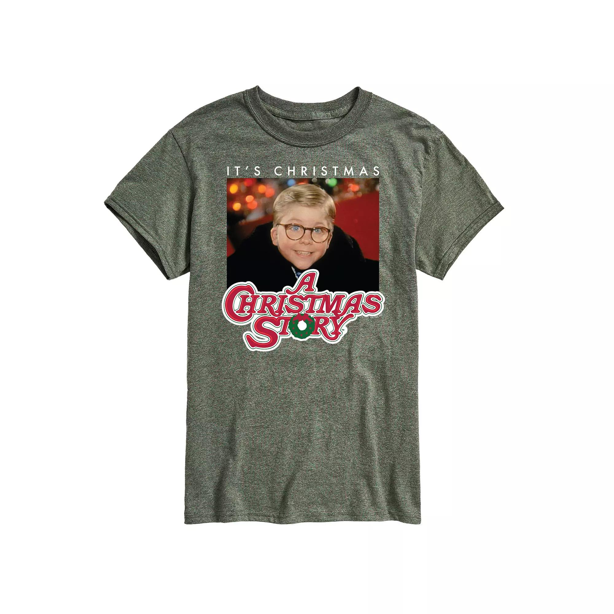 Big & Tall A Christmas Story It's Christmas Ralph Graphic Tee, Men's,  Product Image