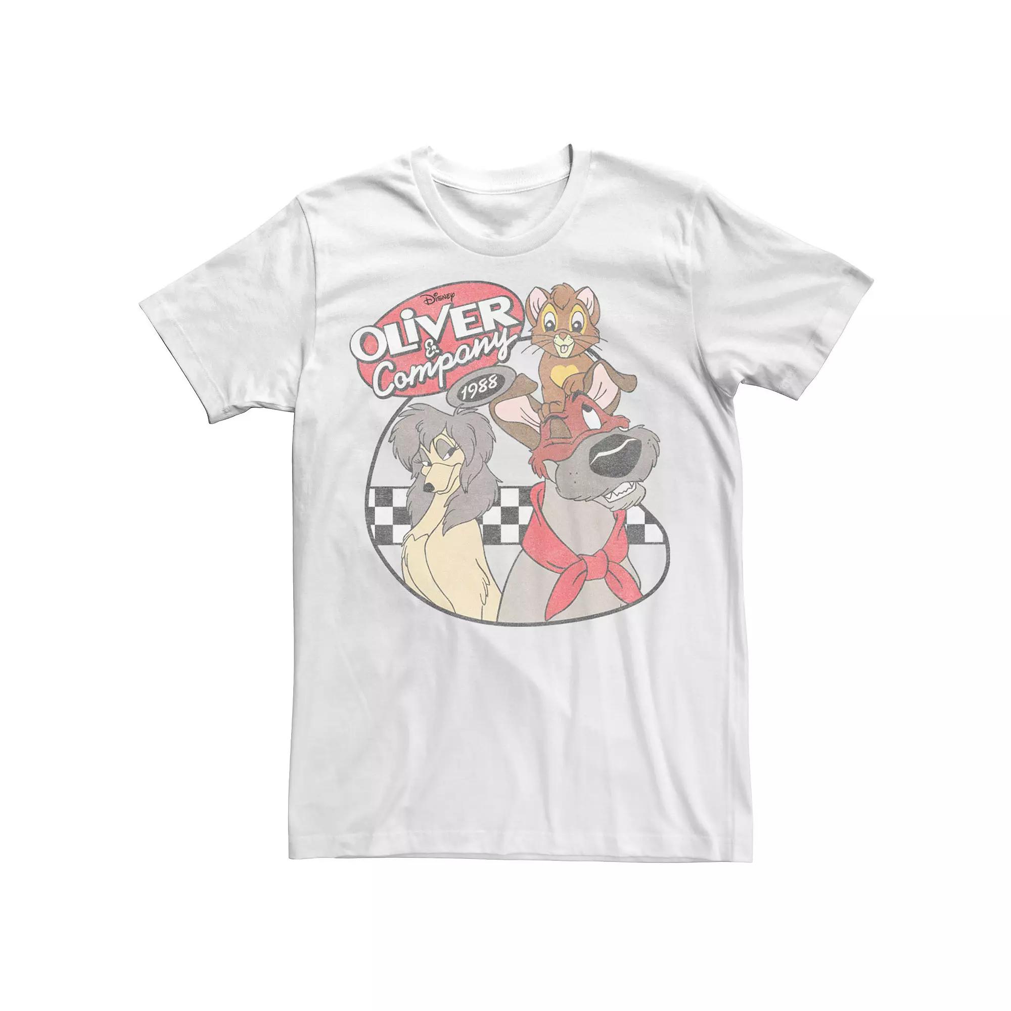 Men's Oliver And Company 90s Vintage Poster Tee,  Product Image