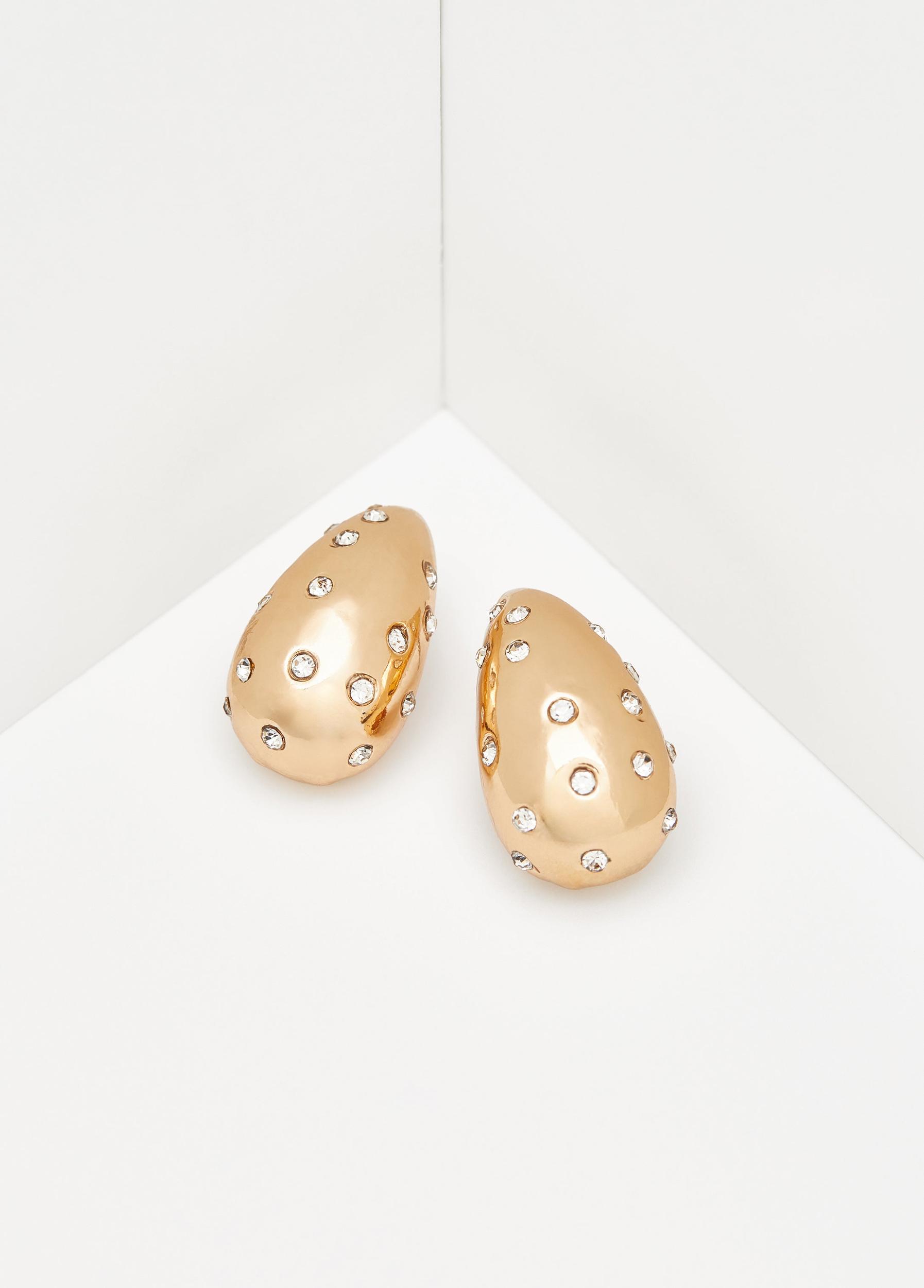 Crystal Teardrop Earrings Product Image