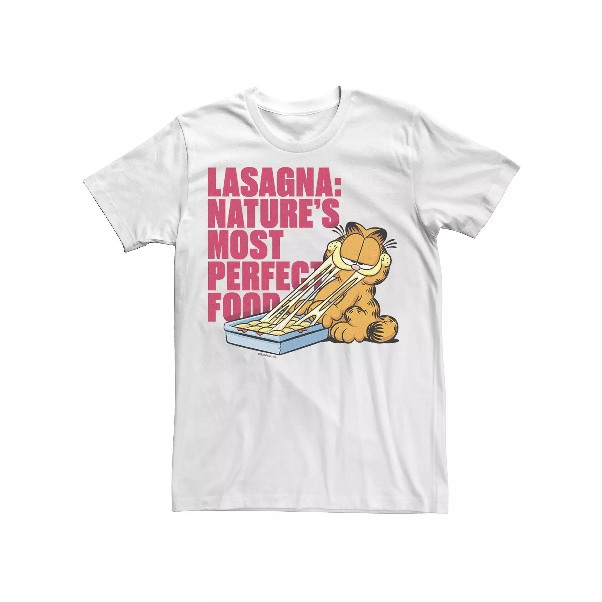 Men's Garfield Lasagna Food Tee,  Product Image