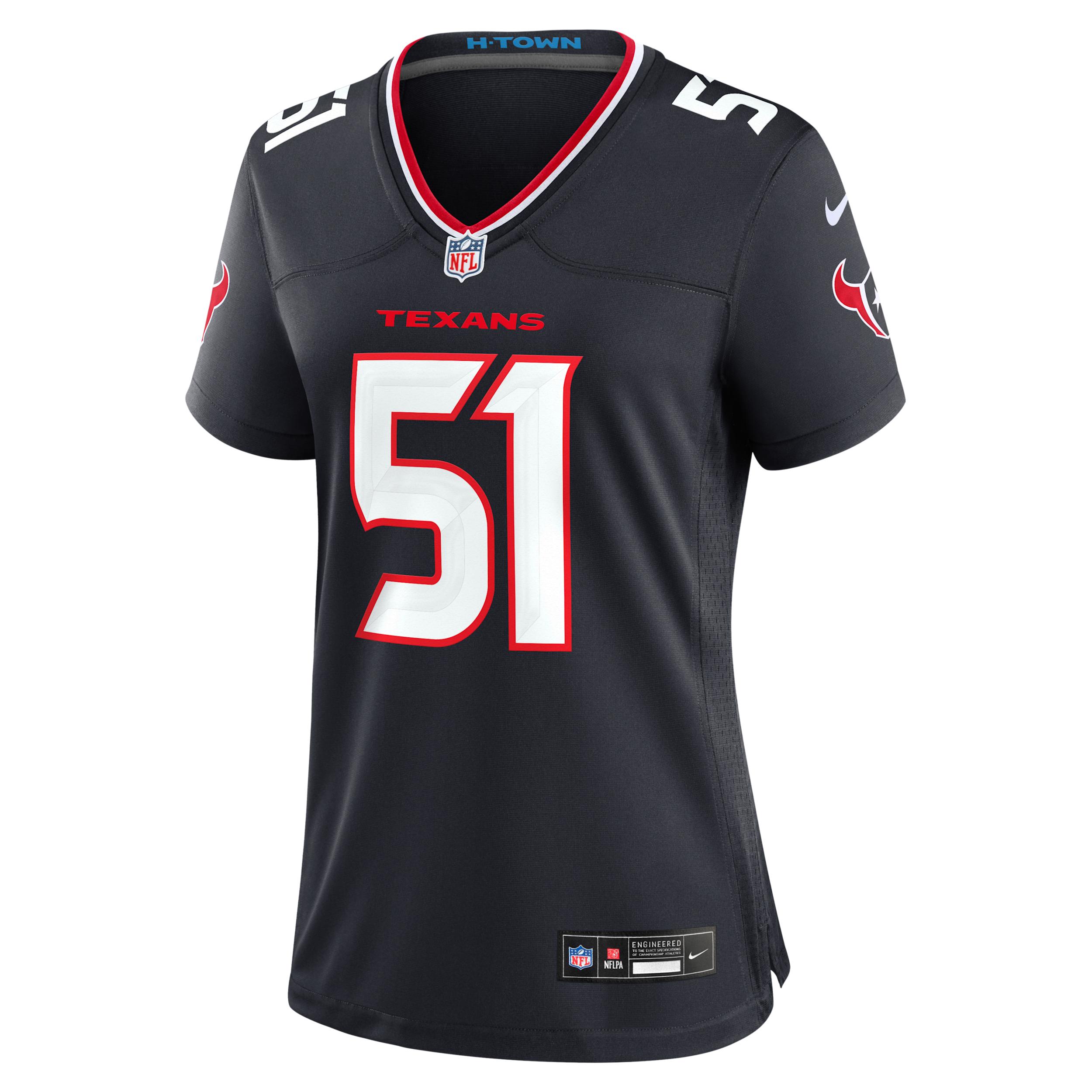 Will Anderson Jr. Houston Texans Nike Womens NFL Game Football Jersey | 67NW0B9F9HF-D1C Product Image