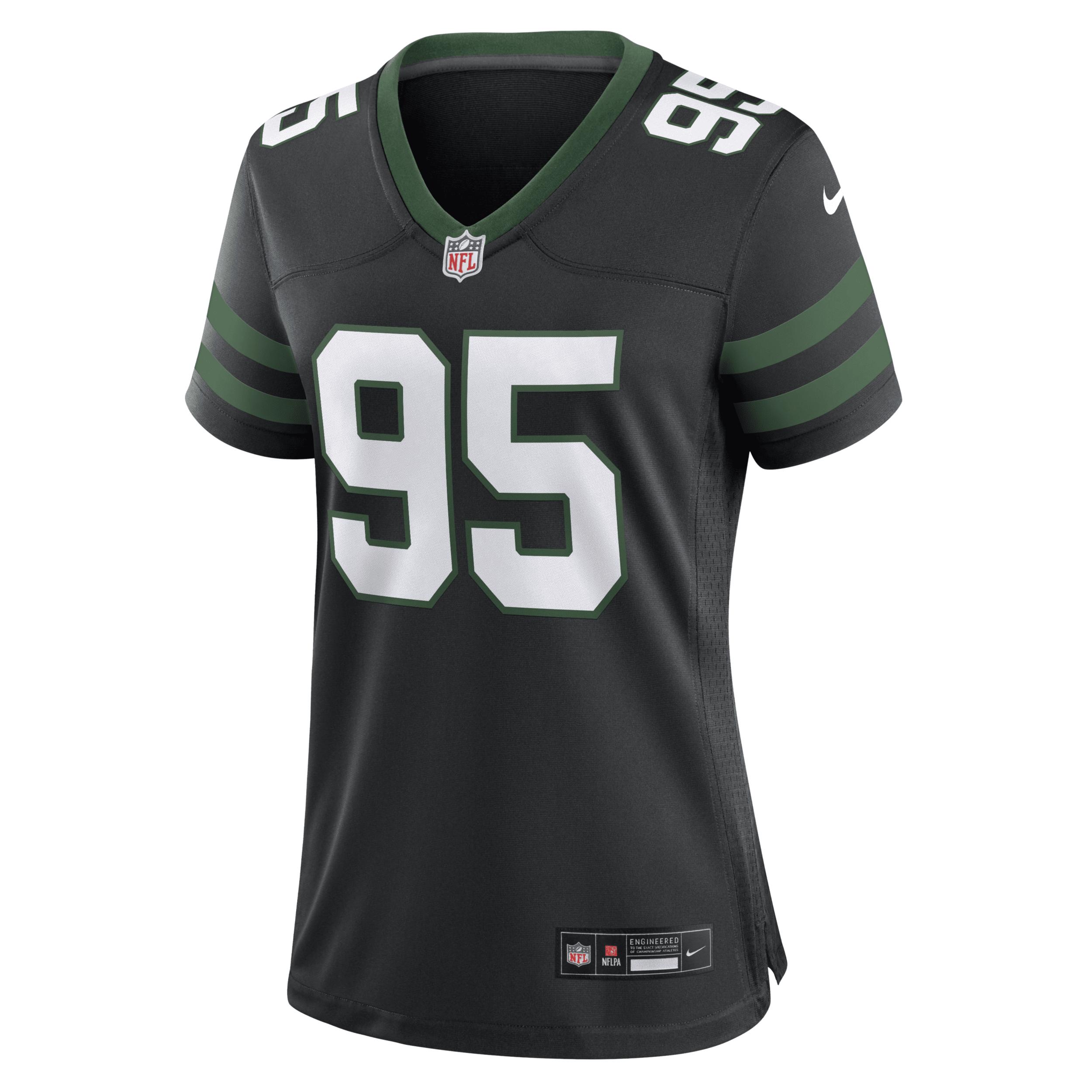 Women's Nike Quinnen Williams Legacy Black New York Jets Alternate Game Jersey,  Product Image