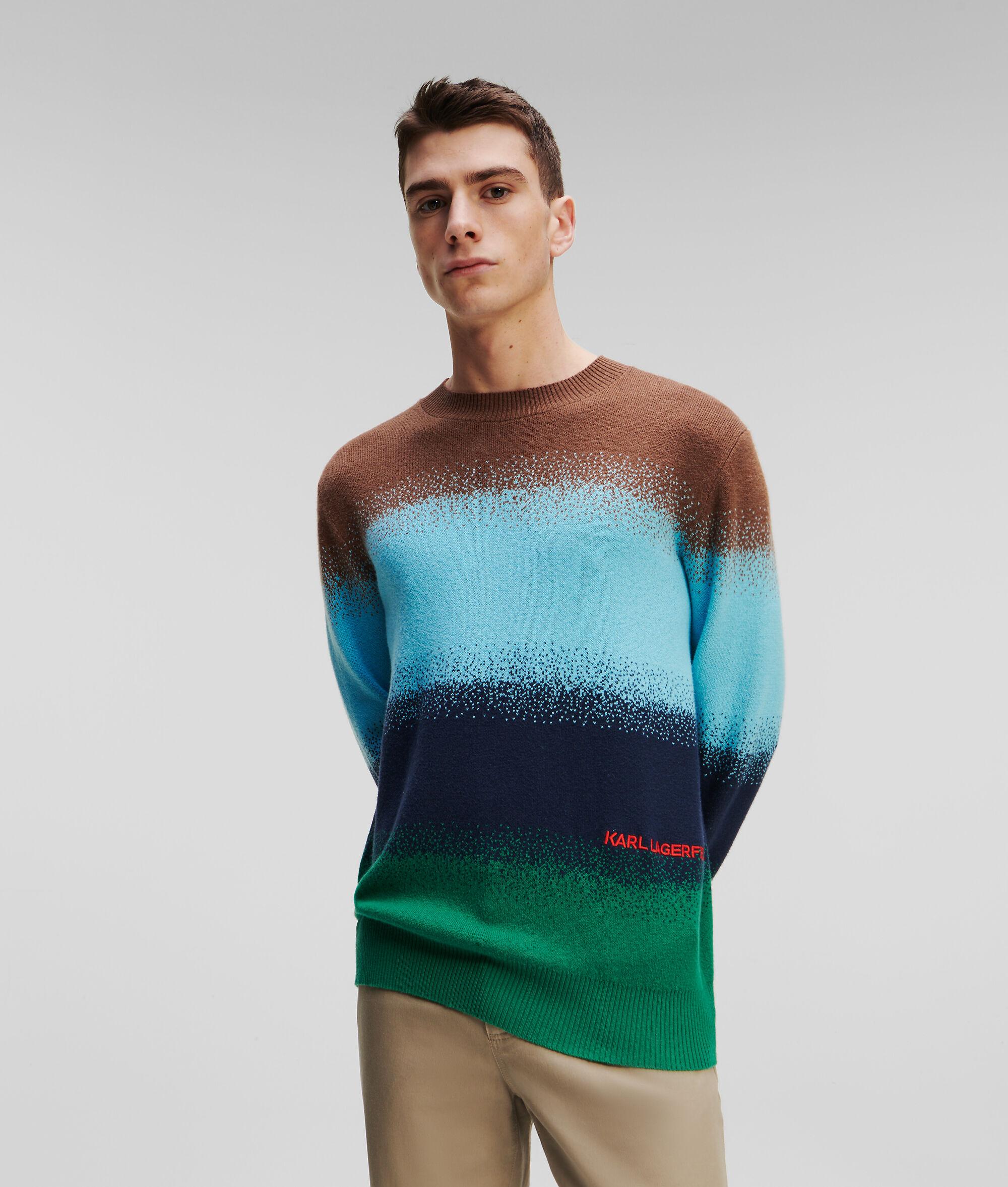 GRADIENT STRIPE SWEATER Product Image