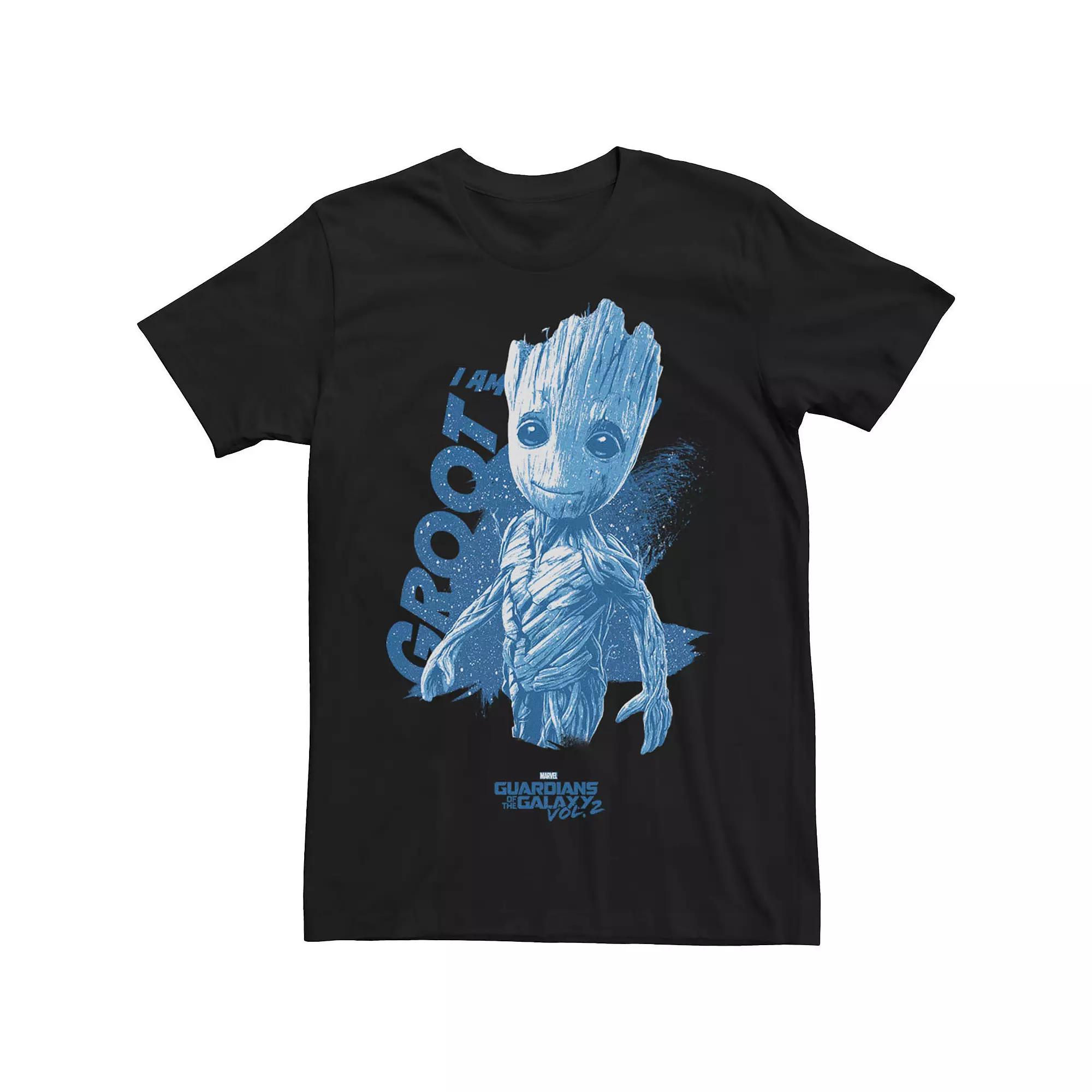 Big & Tall Marvel I Am Groot Tee, Men's,  Product Image