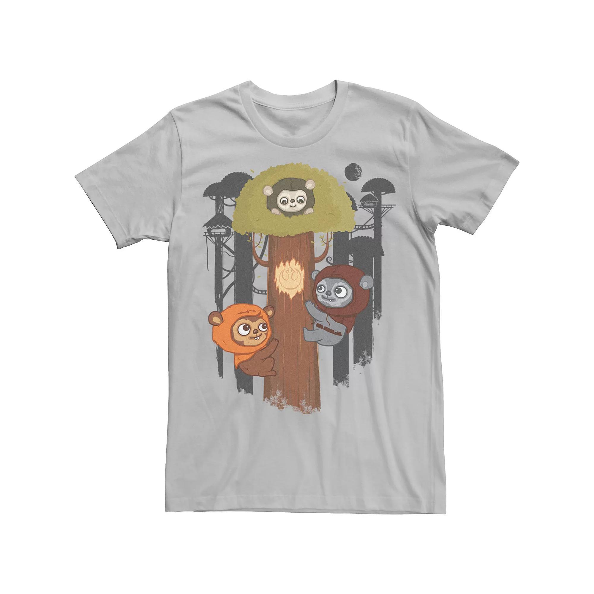 Men's Star Wars Rebel Ewoks Pop Tee,  Product Image